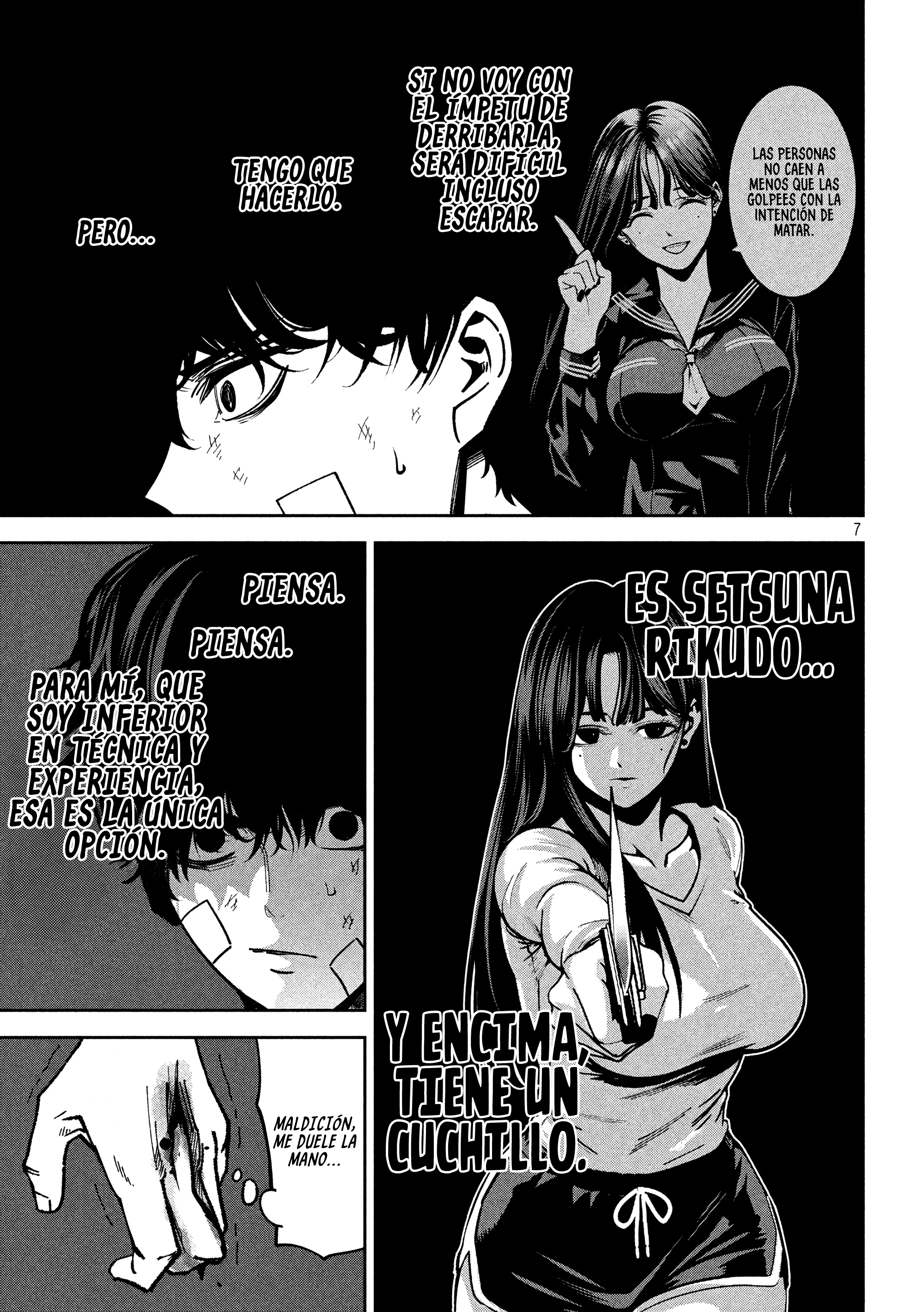 Bouryoku Banzai capítulo 34 página 8