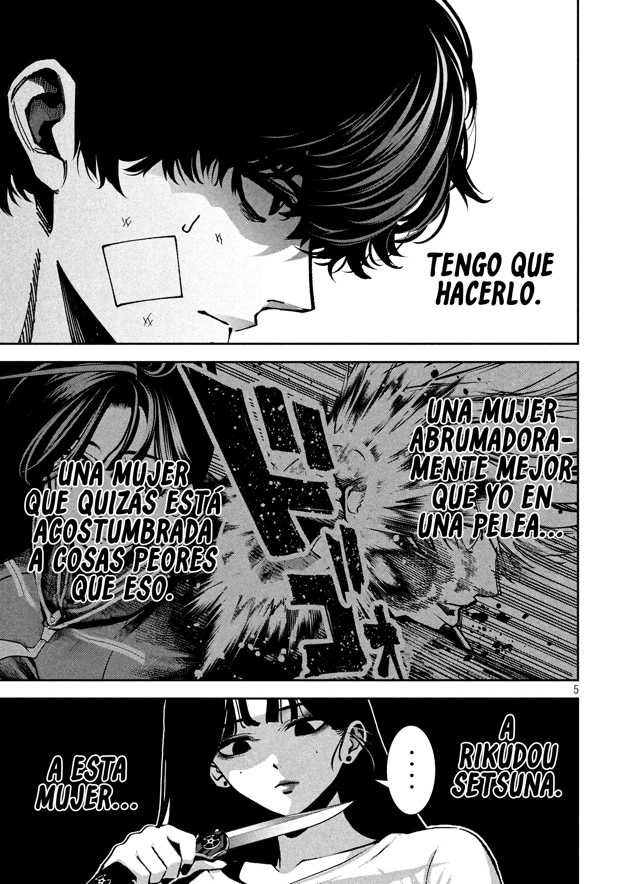 Bouryoku Banzai capítulo 35 página 8