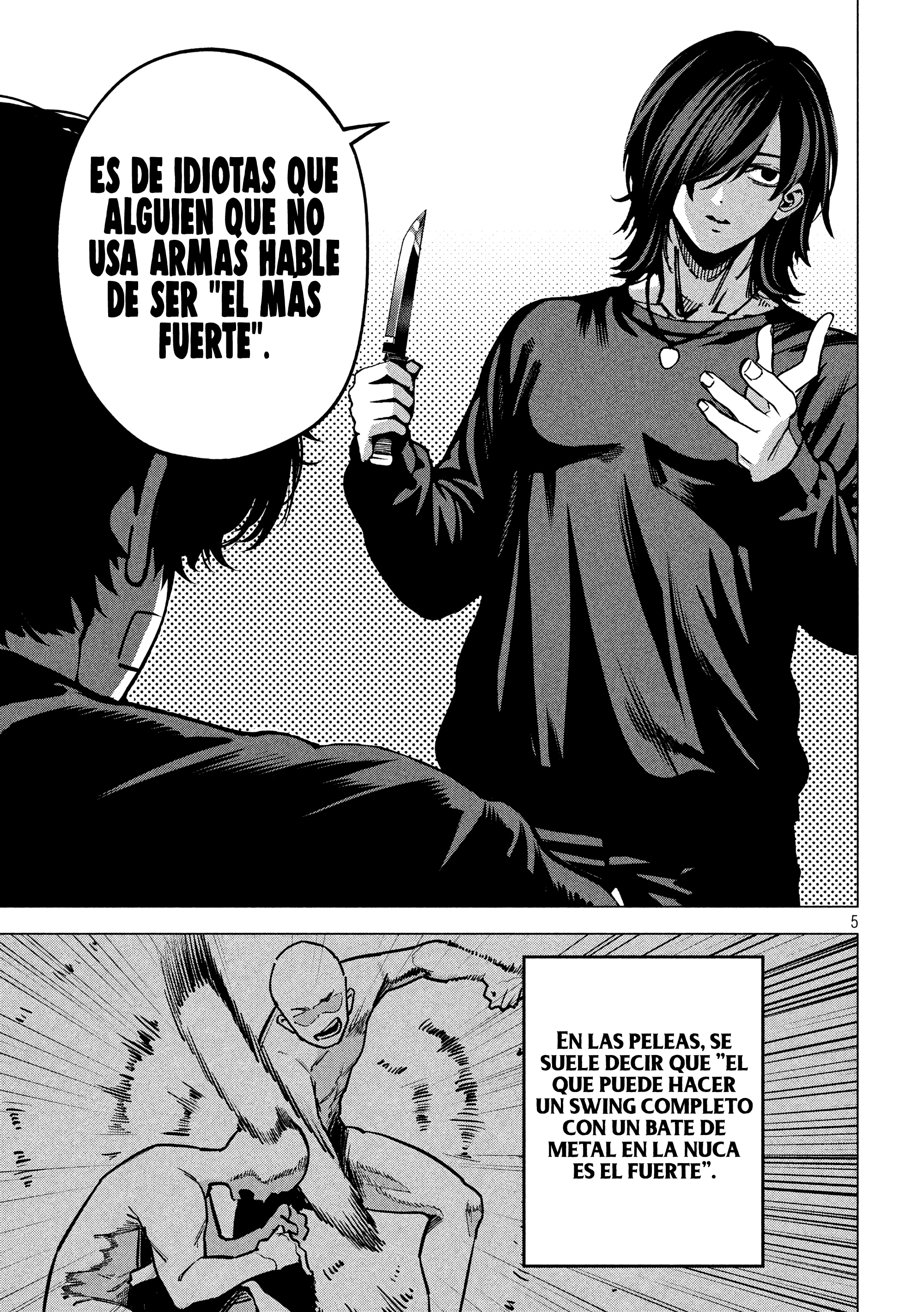 Bouryoku Banzai capítulo 37 página 8