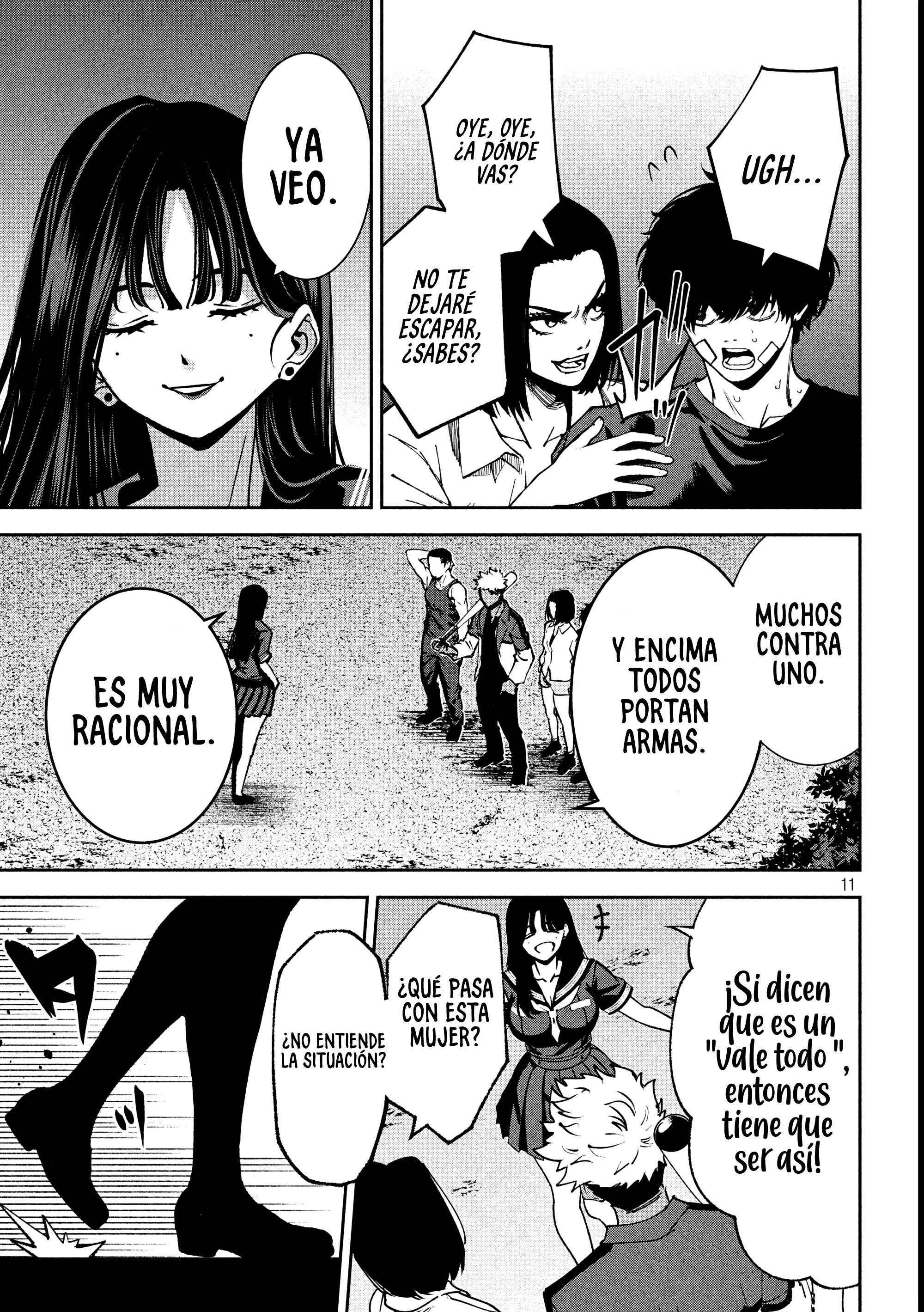 Bouryoku Banzai capítulo 39 página 14