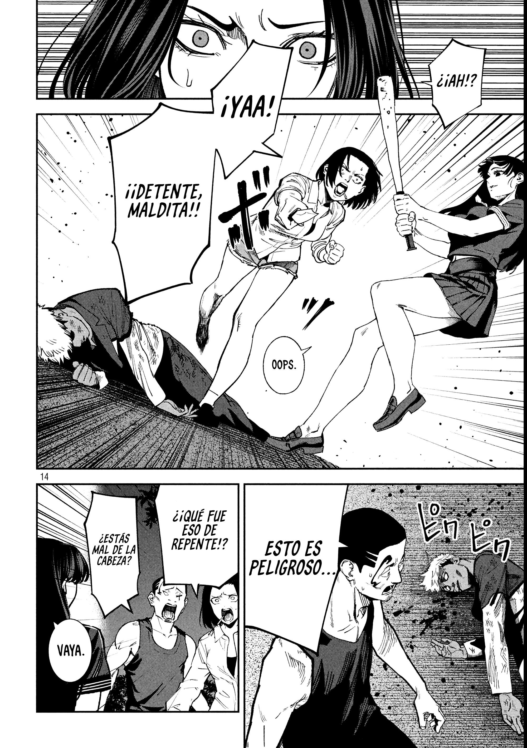 Bouryoku Banzai capítulo 39 página 17
