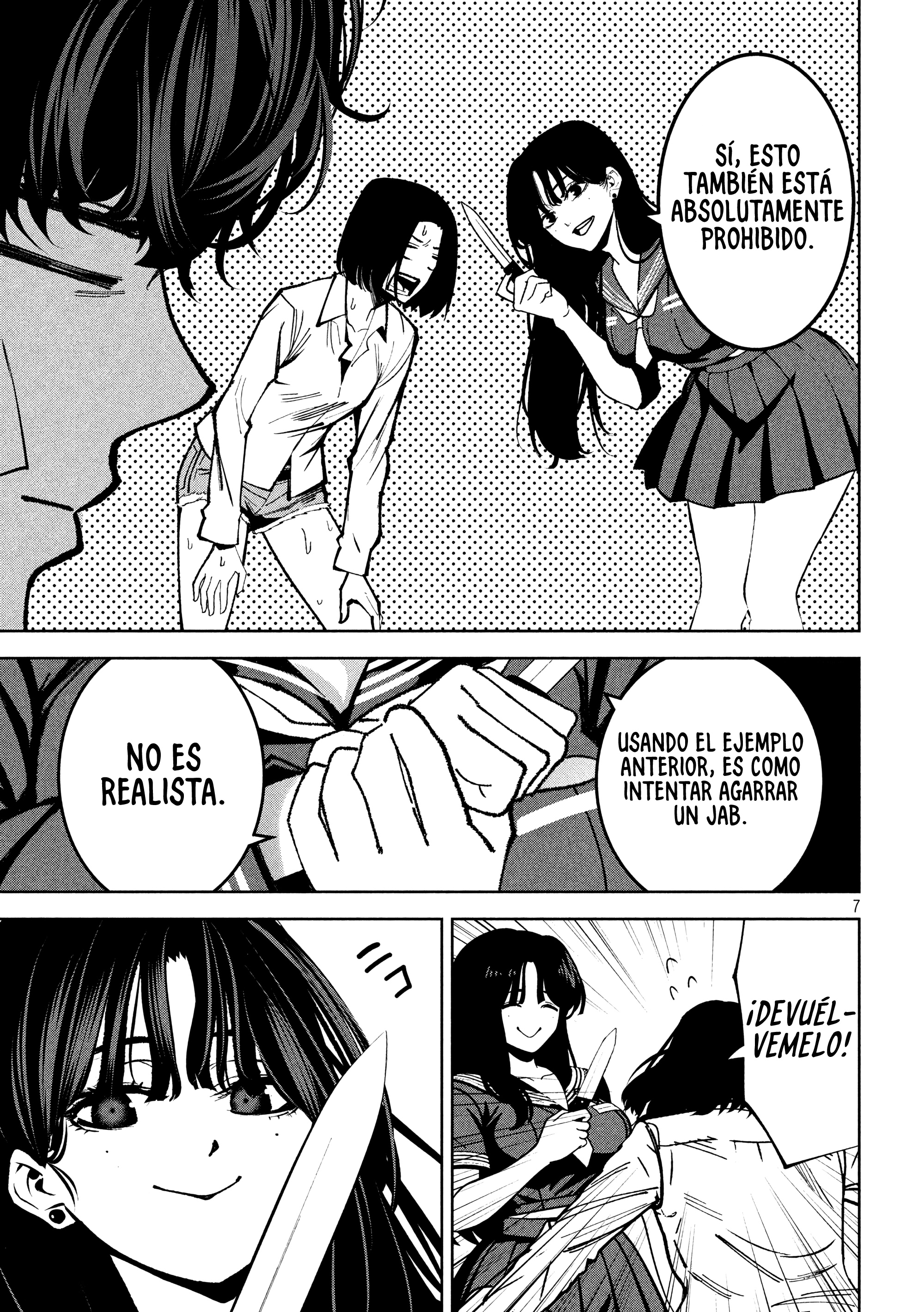Bouryoku Banzai capítulo 40 página 10