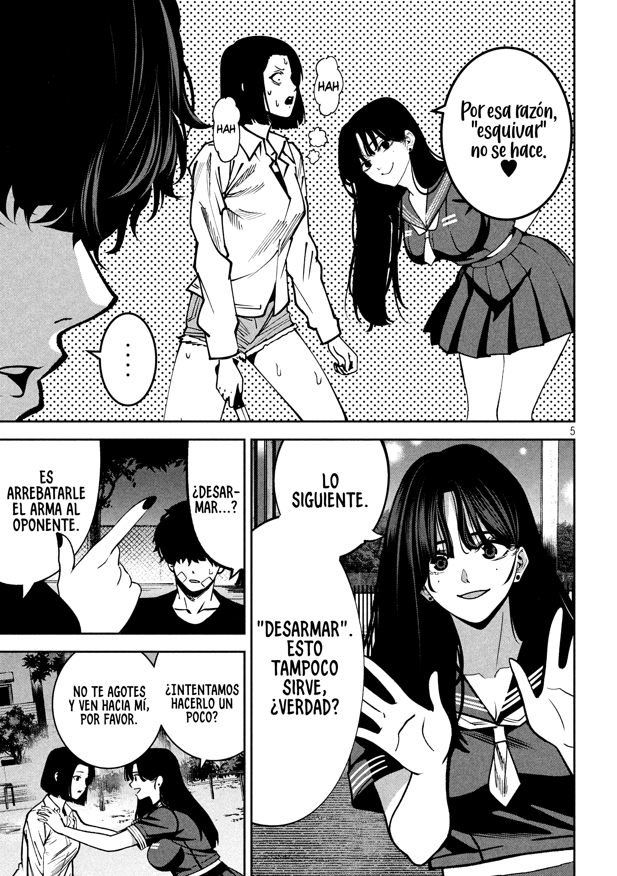 Bouryoku Banzai capítulo 40 página 8