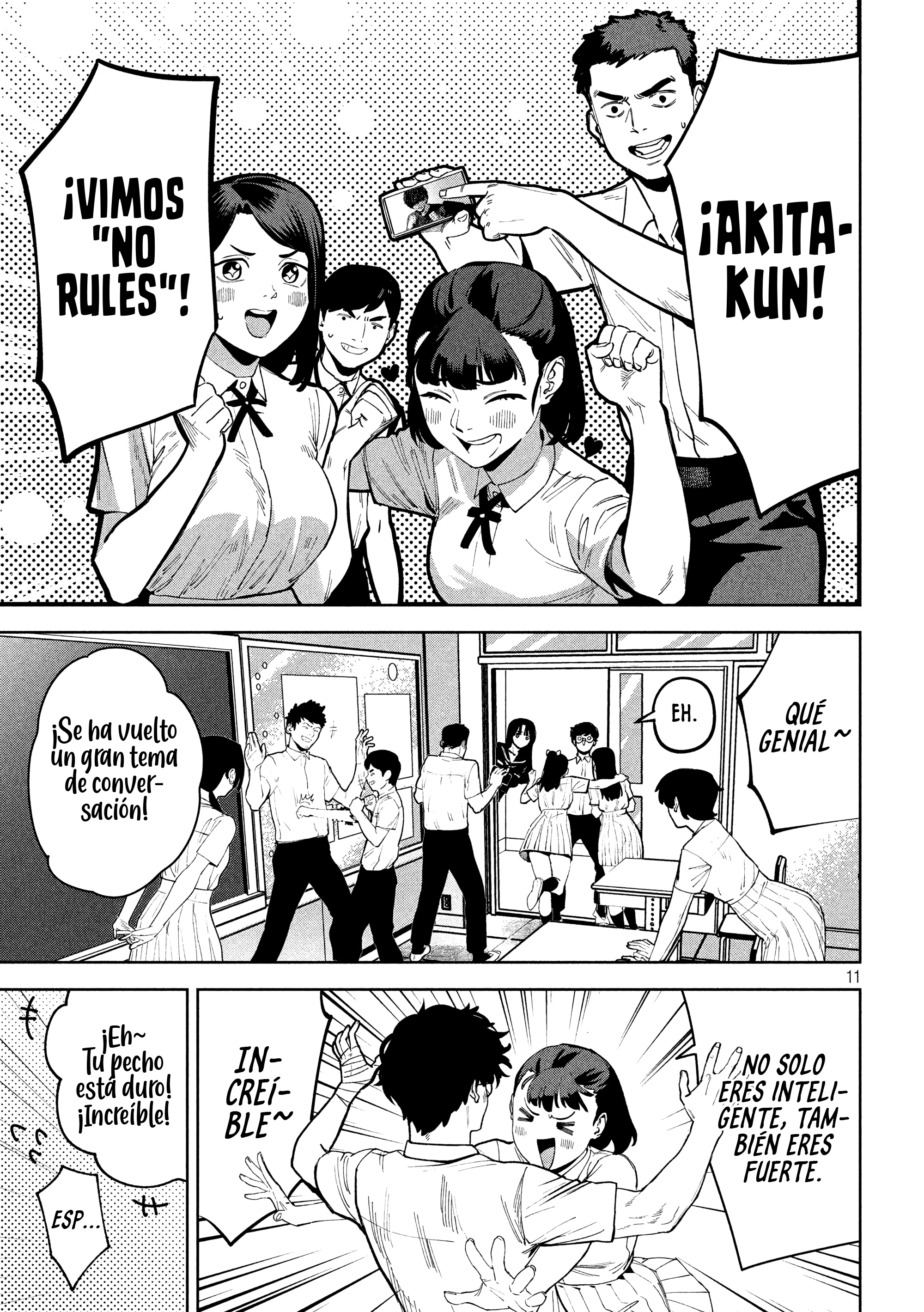Bouryoku Banzai capítulo 41 página 14