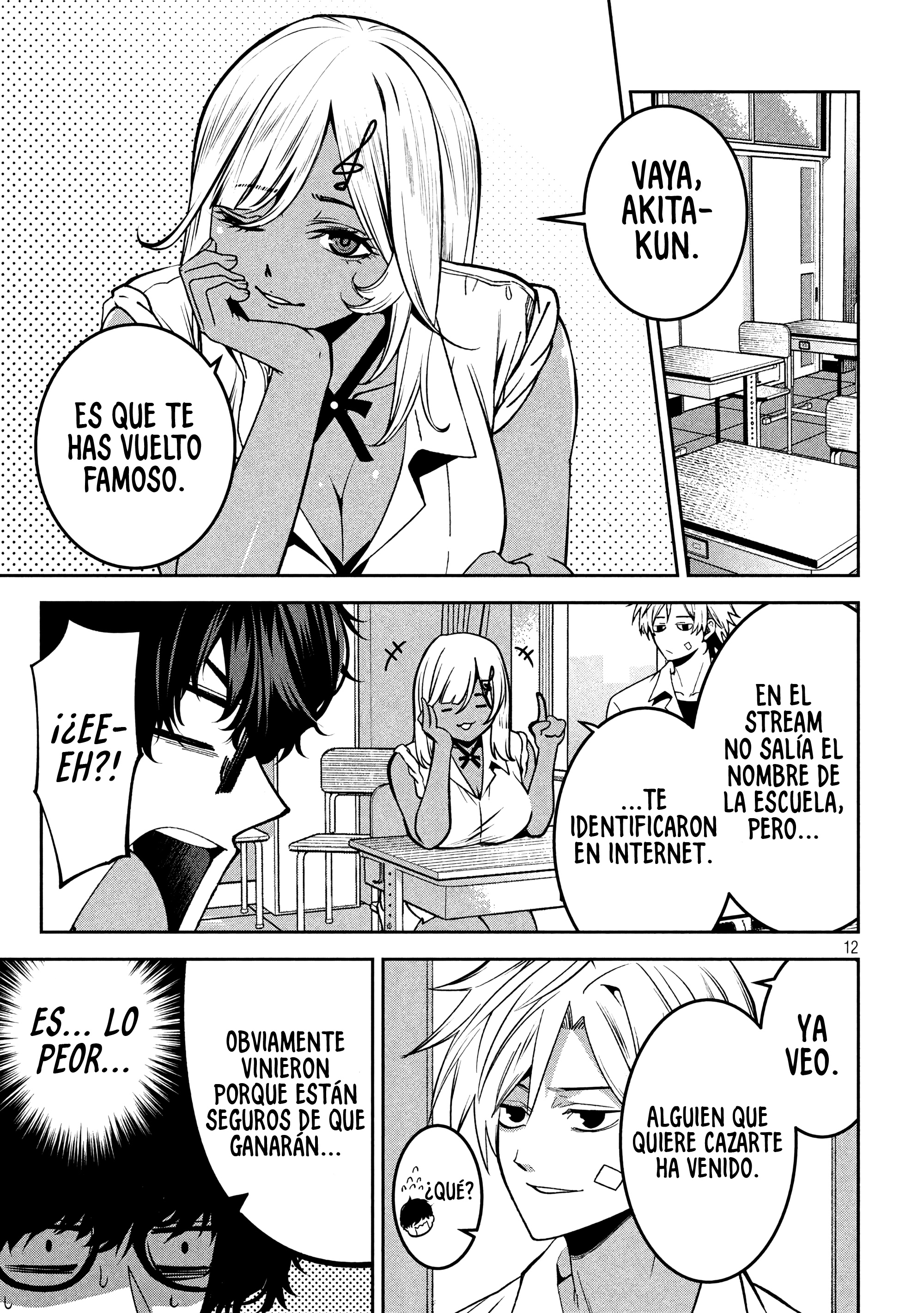 Bouryoku Banzai capítulo 43 página 14