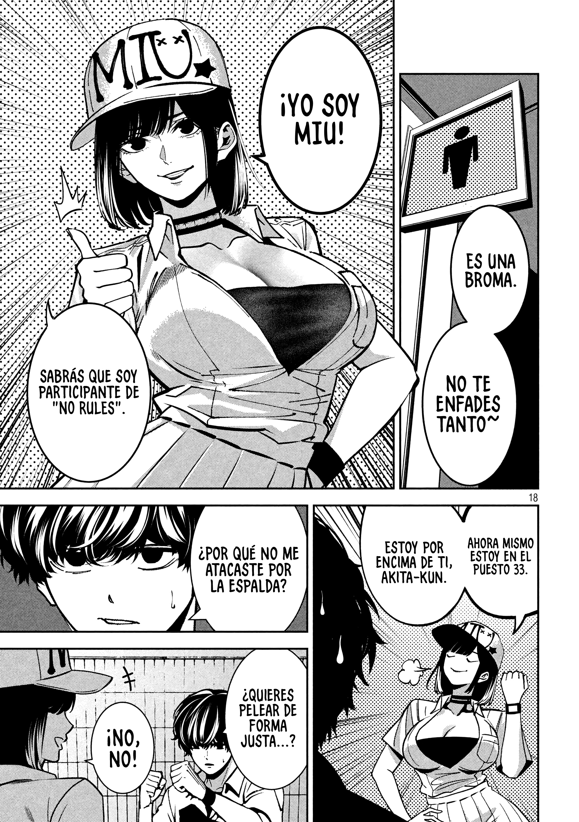 Bouryoku Banzai capítulo 43 página 20