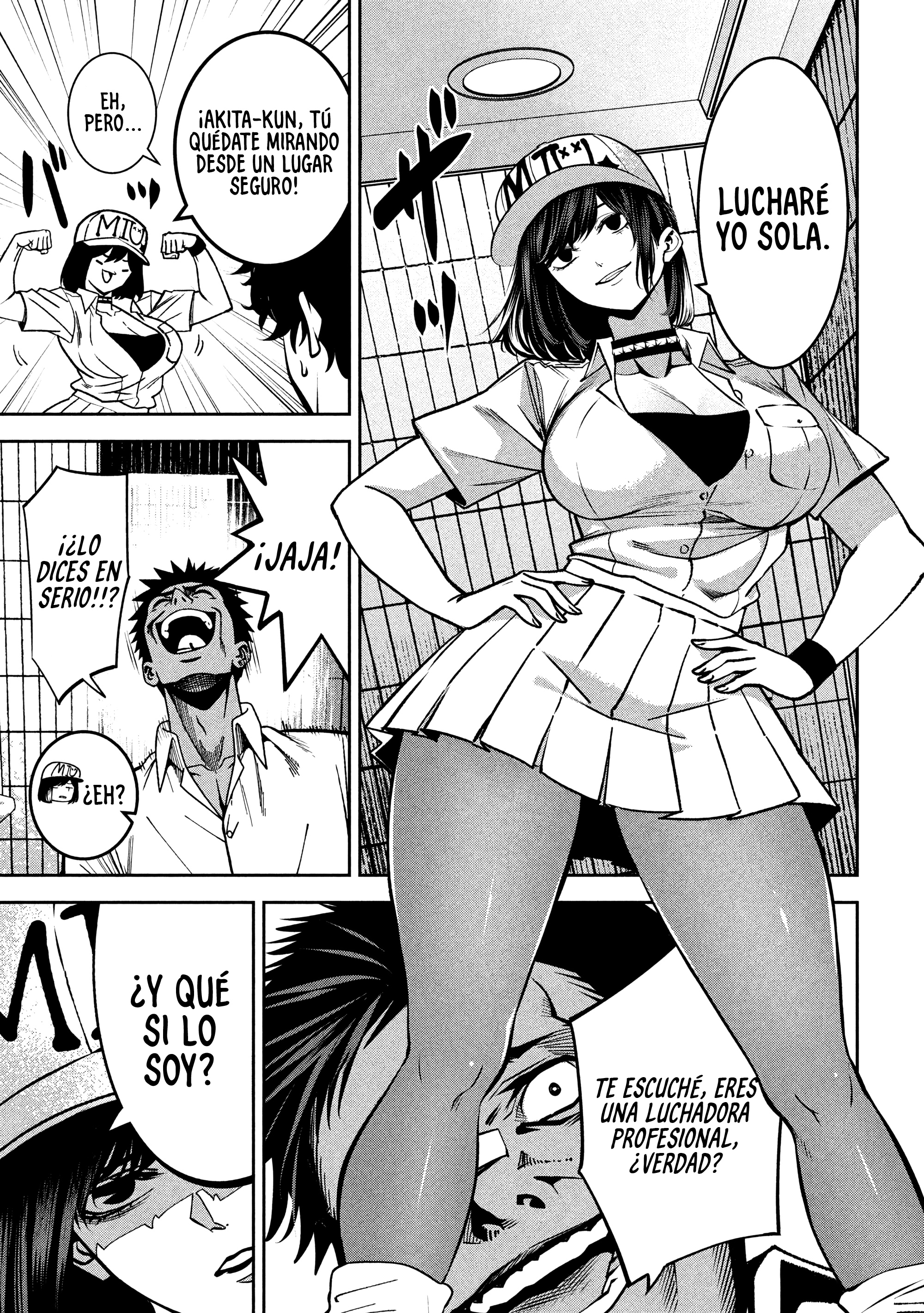 Bouryoku Banzai capítulo 44 página 10