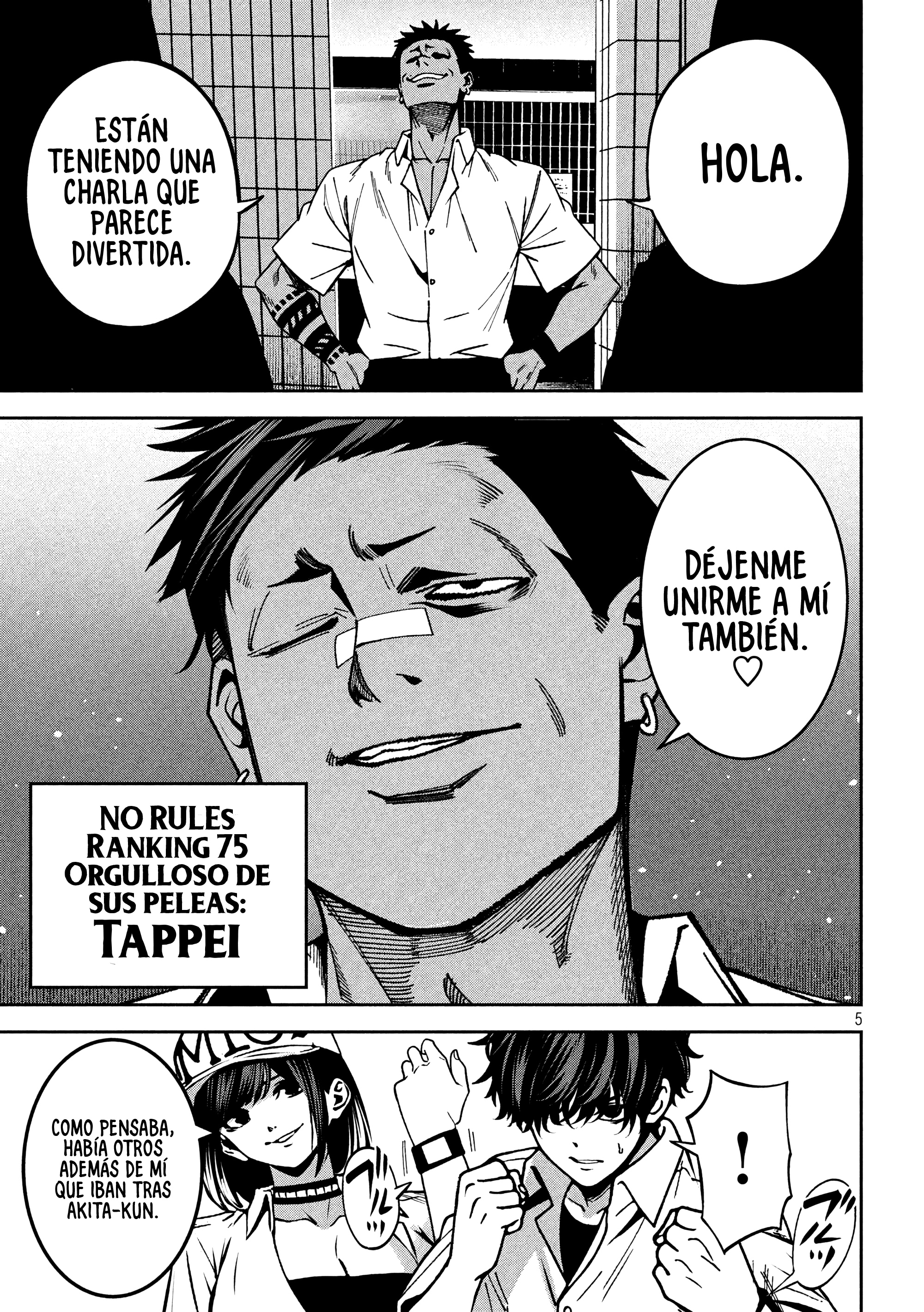 Bouryoku Banzai capítulo 44 página 8