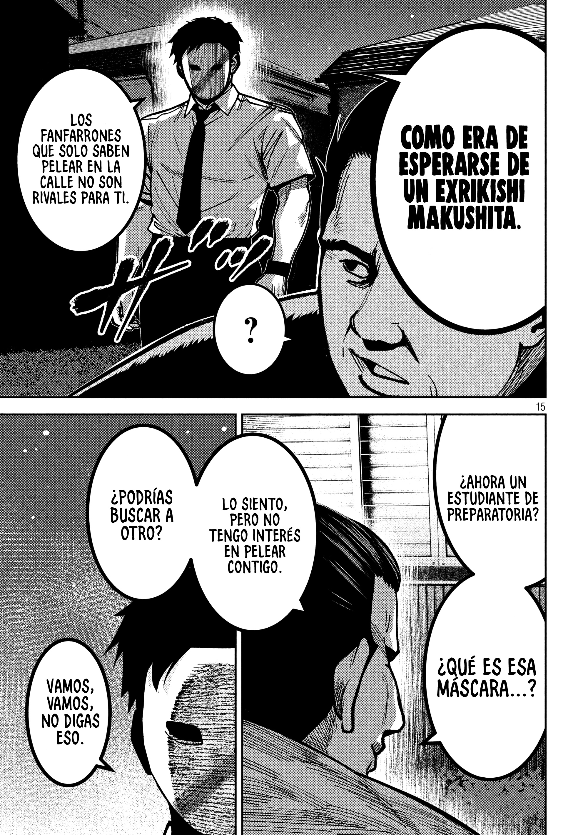 Bouryoku Banzai capítulo 45 página 18