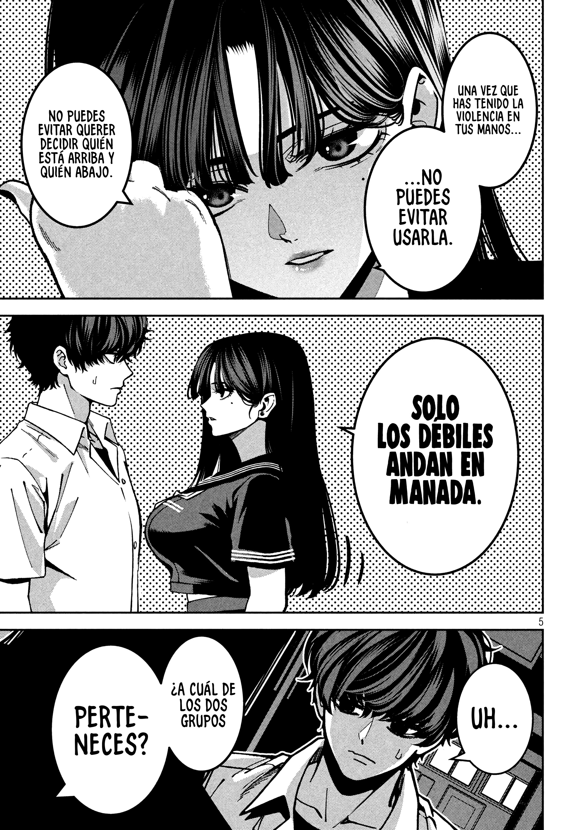Bouryoku Banzai capítulo 45 página 8