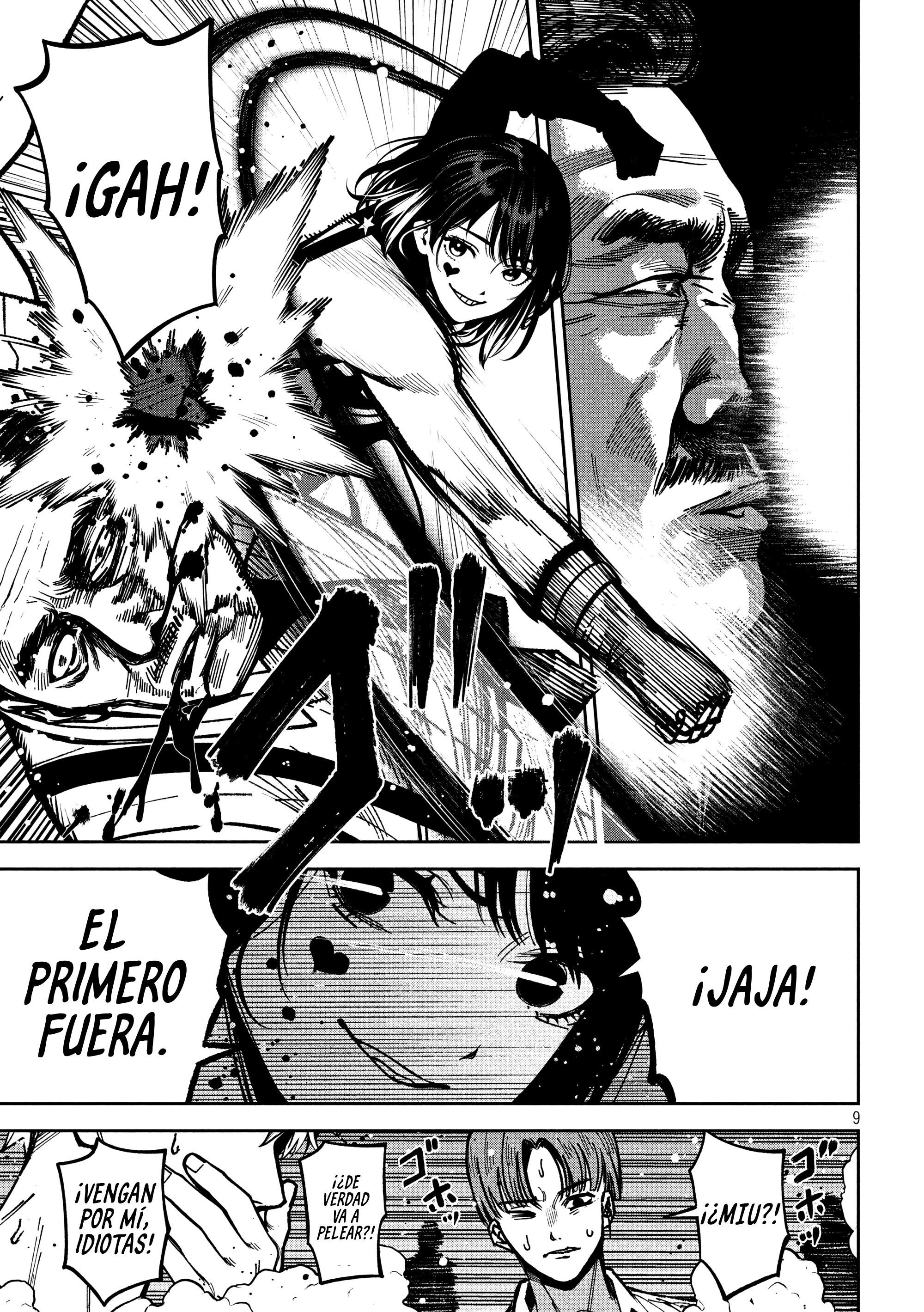 Bouryoku Banzai capítulo 48 página 11