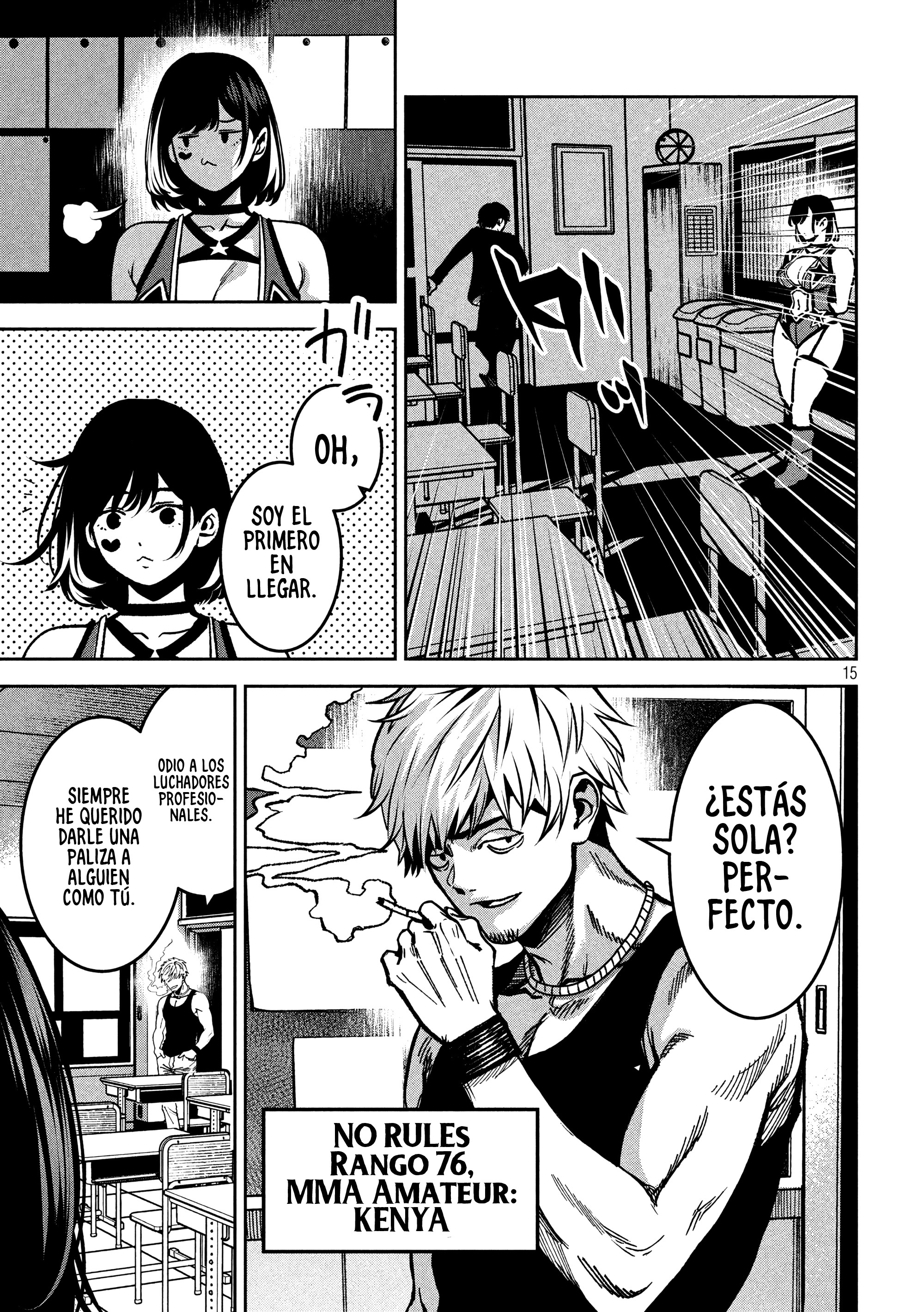 Bouryoku Banzai capítulo 48 página 17