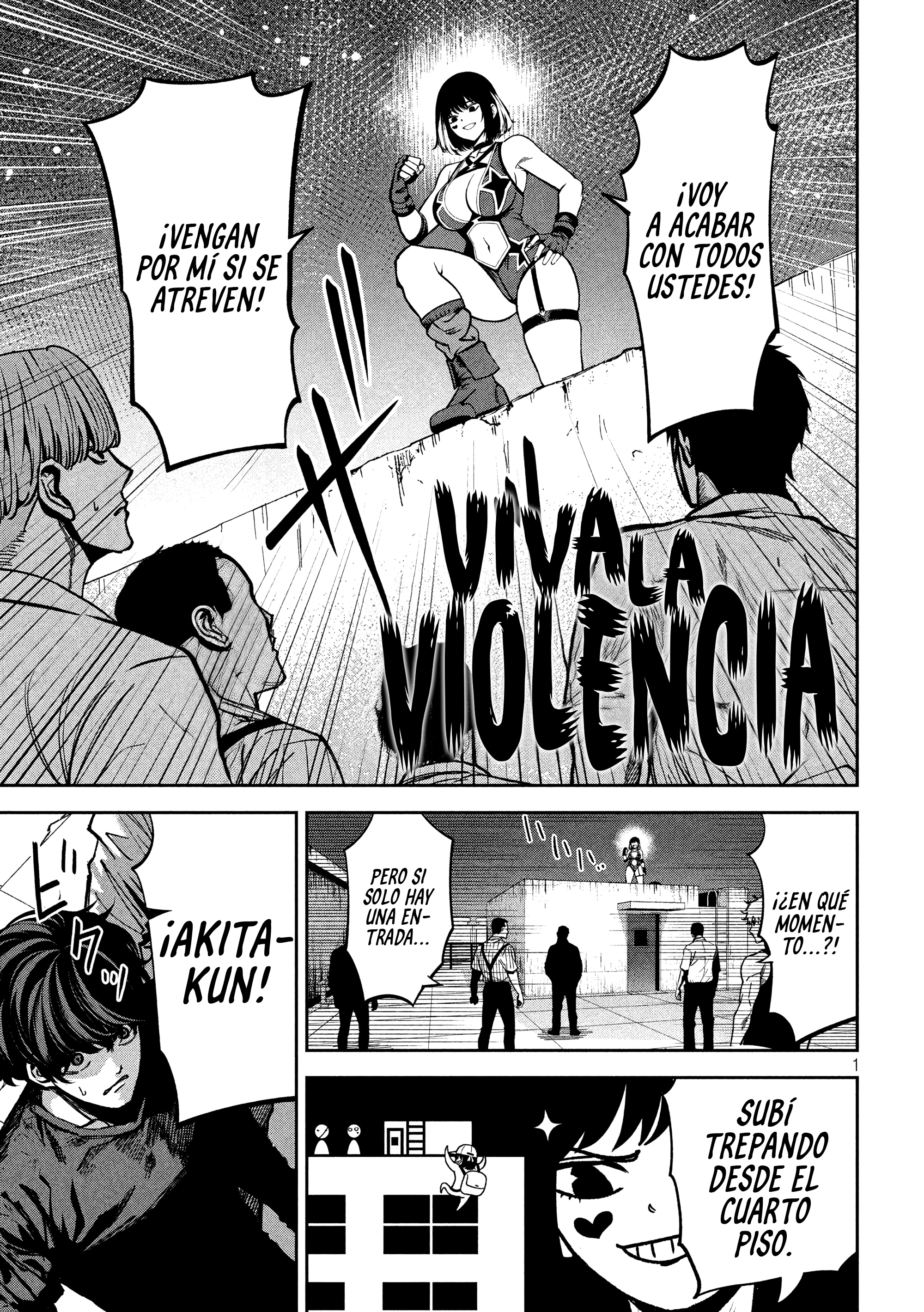 Bouryoku Banzai capítulo 48 página 4
