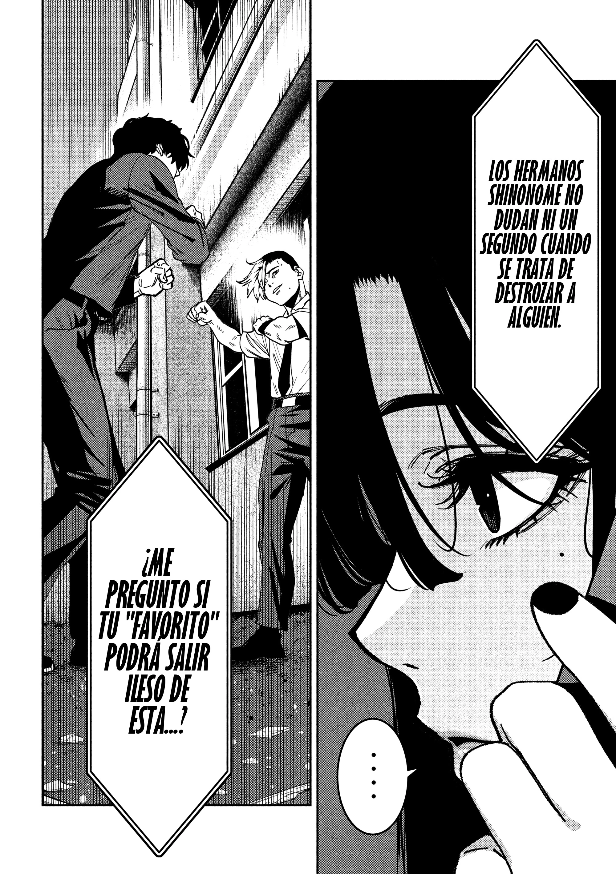 Bouryoku Banzai capítulo 50 página 13