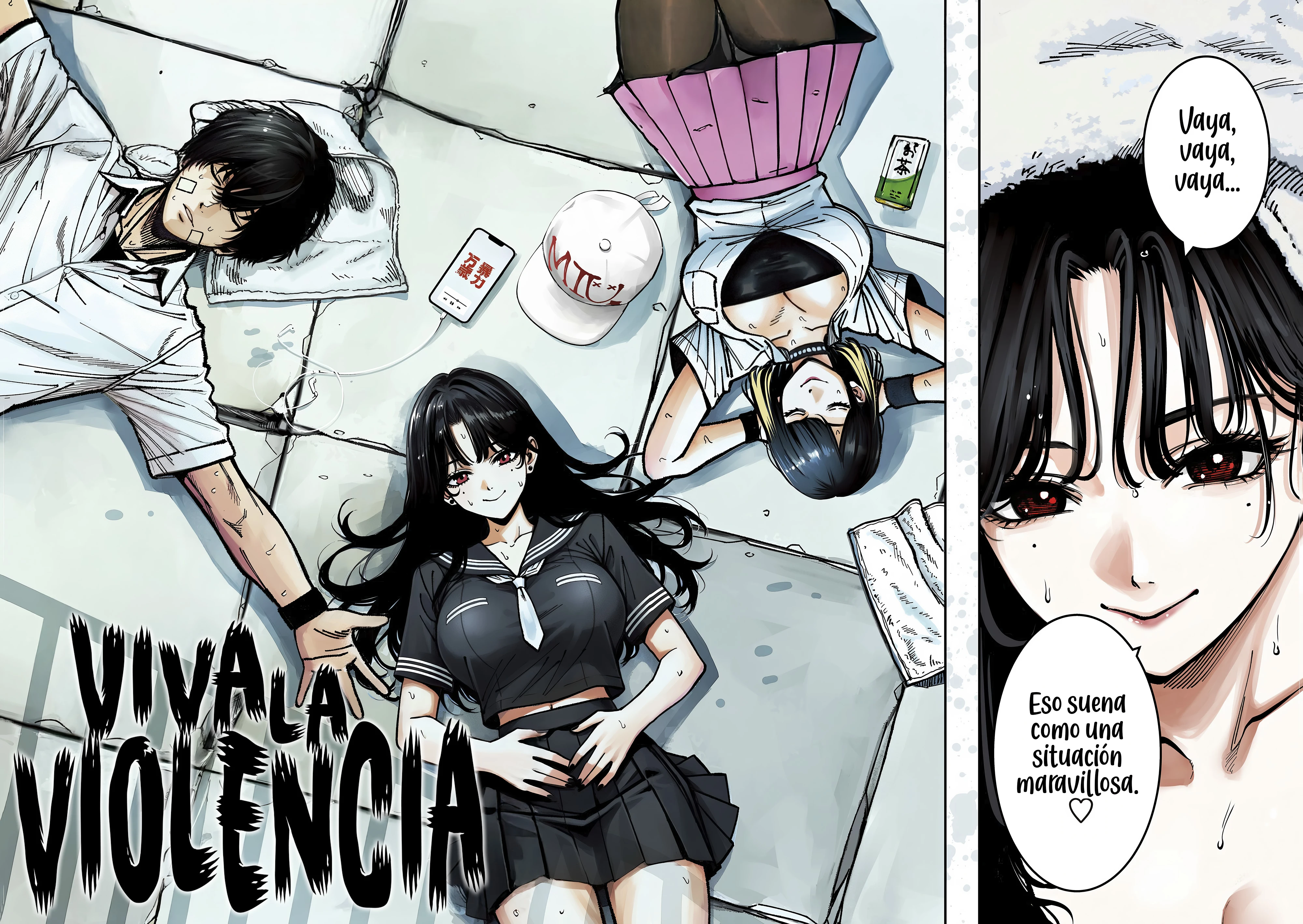 Bouryoku Banzai capítulo 50 página 3