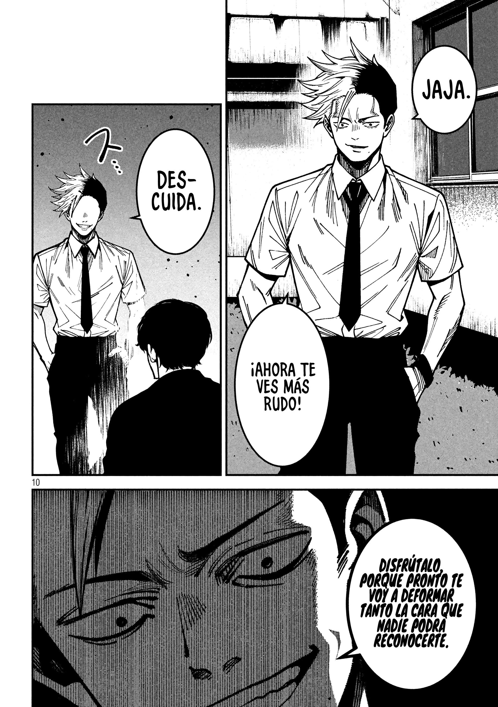 Bouryoku Banzai capítulo 50 página 9