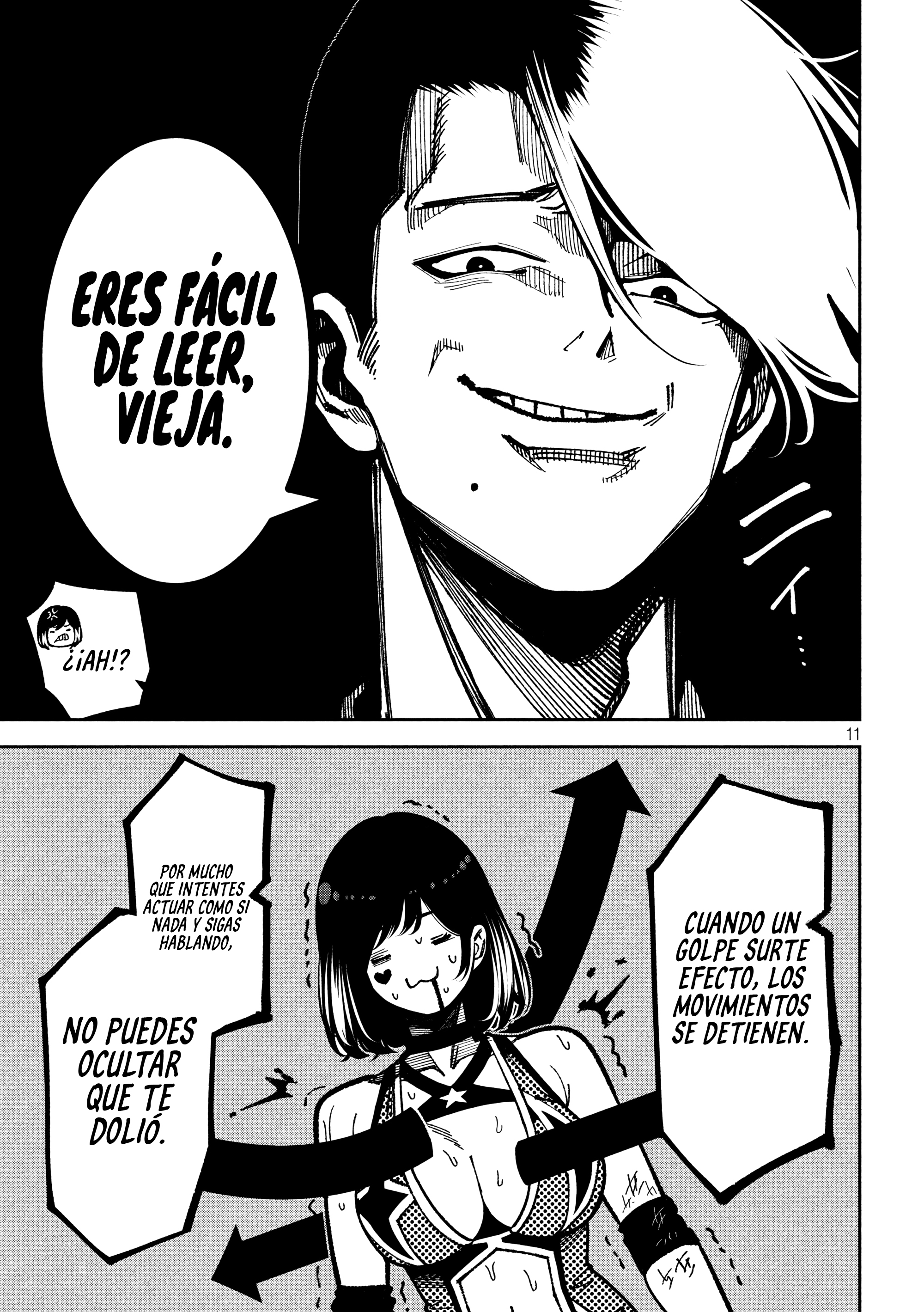 Bouryoku Banzai capítulo 52 página 11