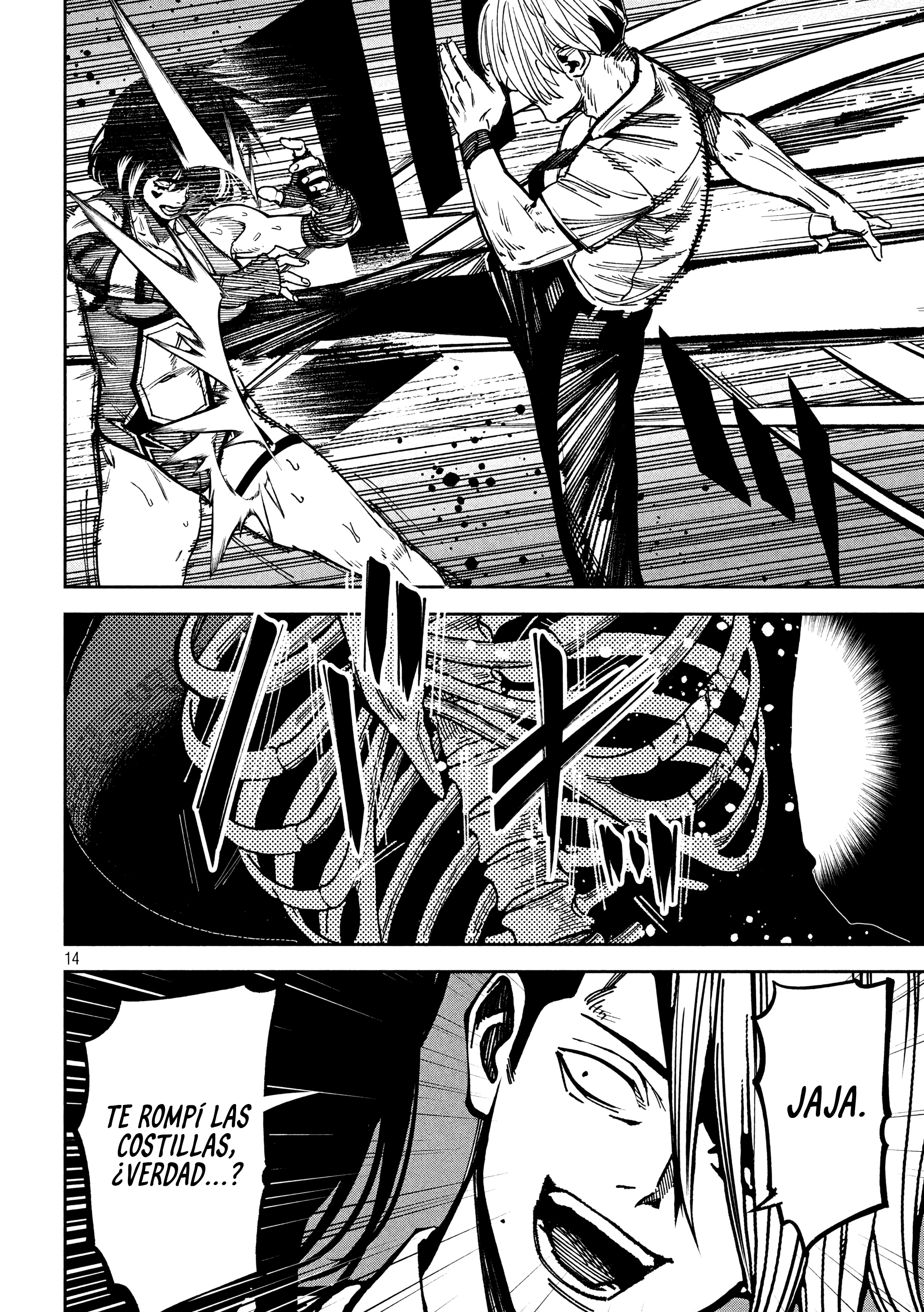 Bouryoku Banzai capítulo 52 página 14
