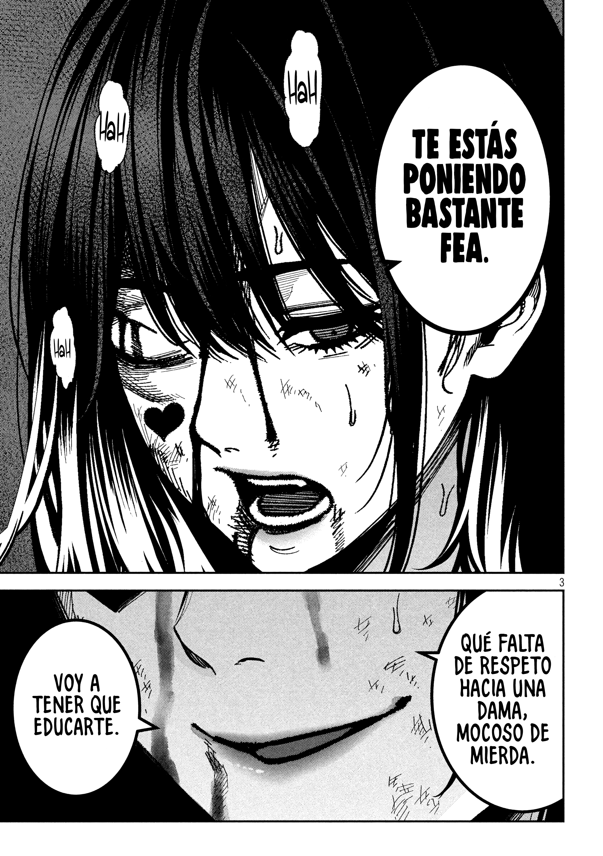 Bouryoku Banzai capítulo 52 página 3