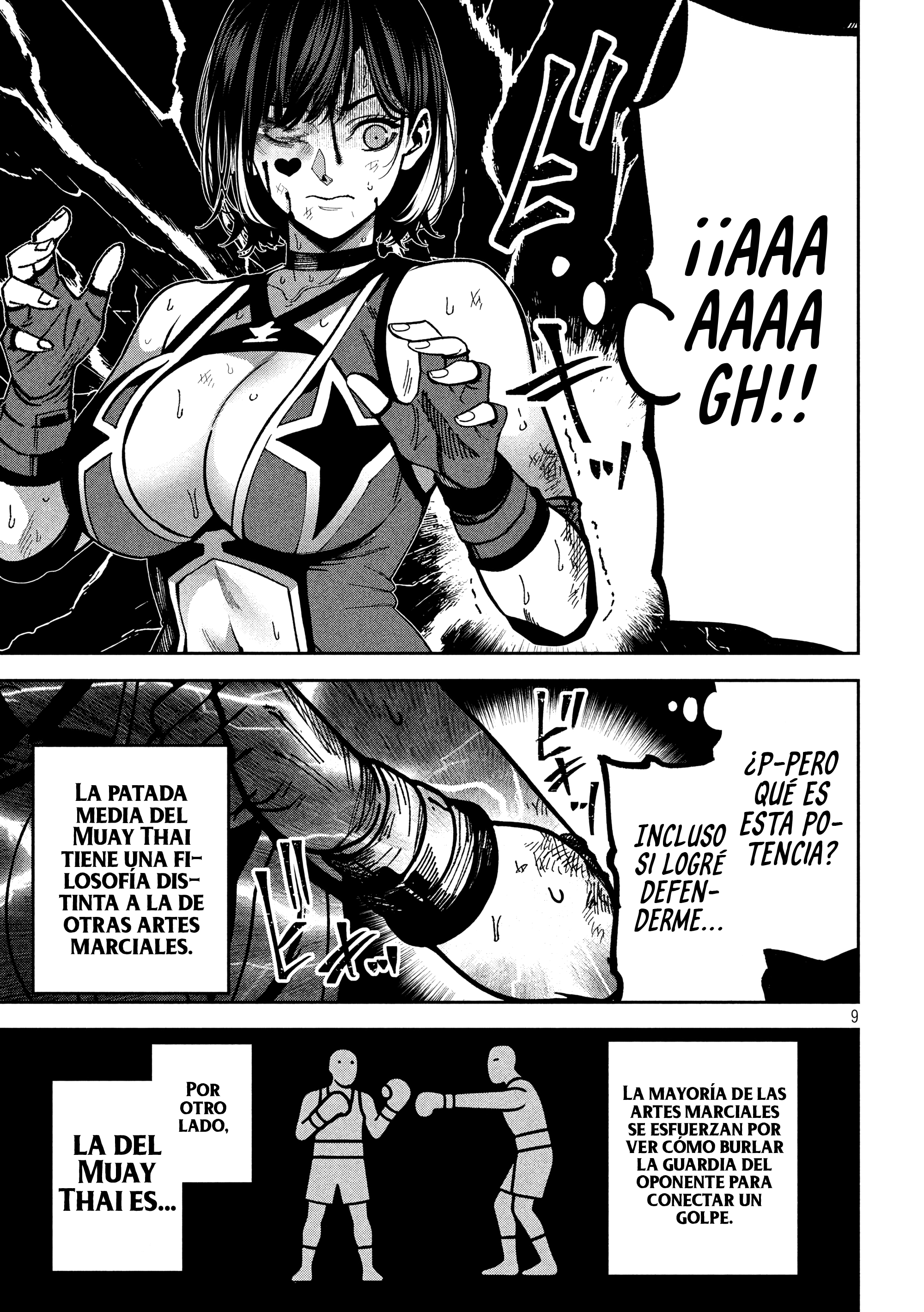 Bouryoku Banzai capítulo 52 página 9