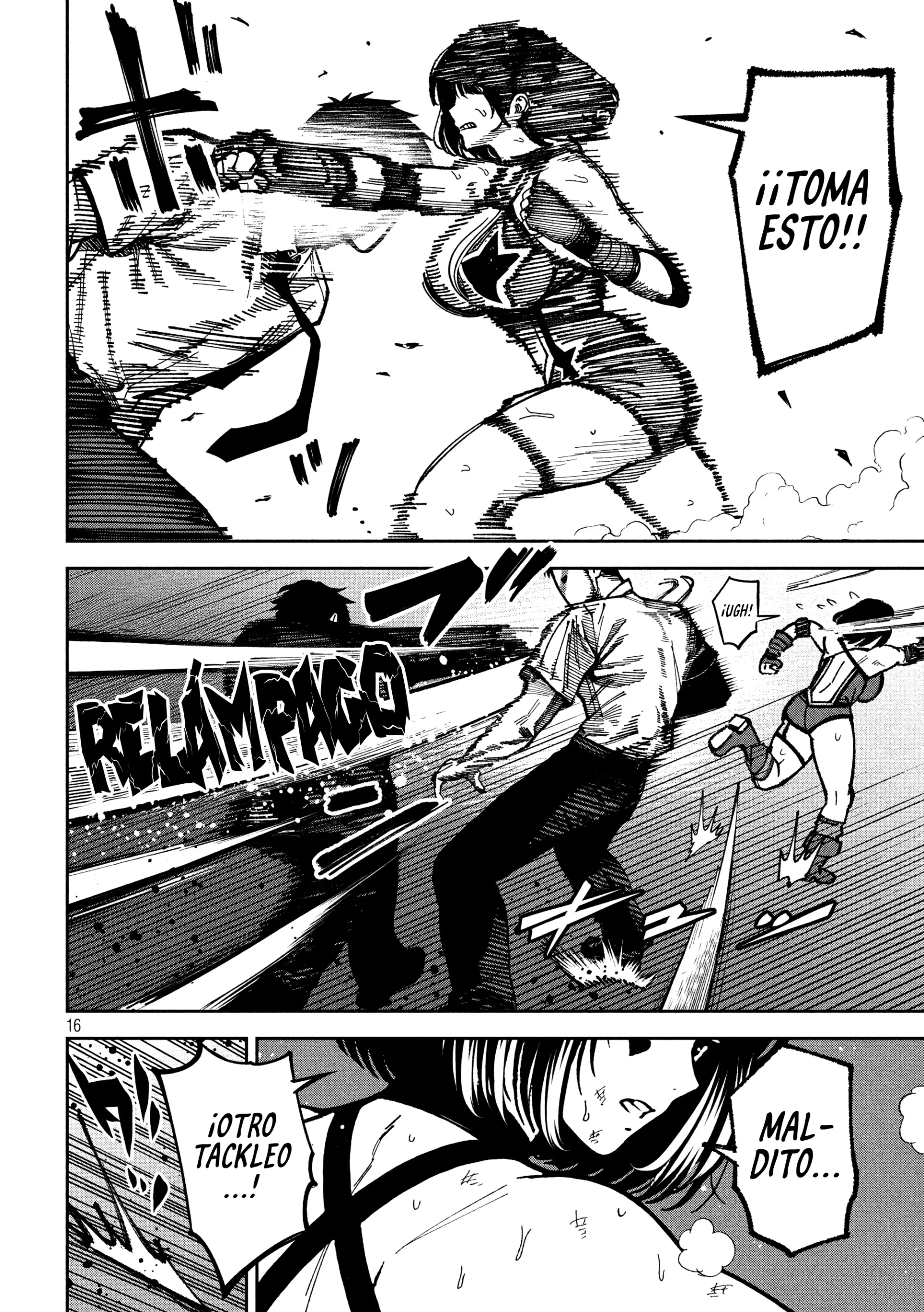 Bouryoku Banzai capítulo 53 página 17