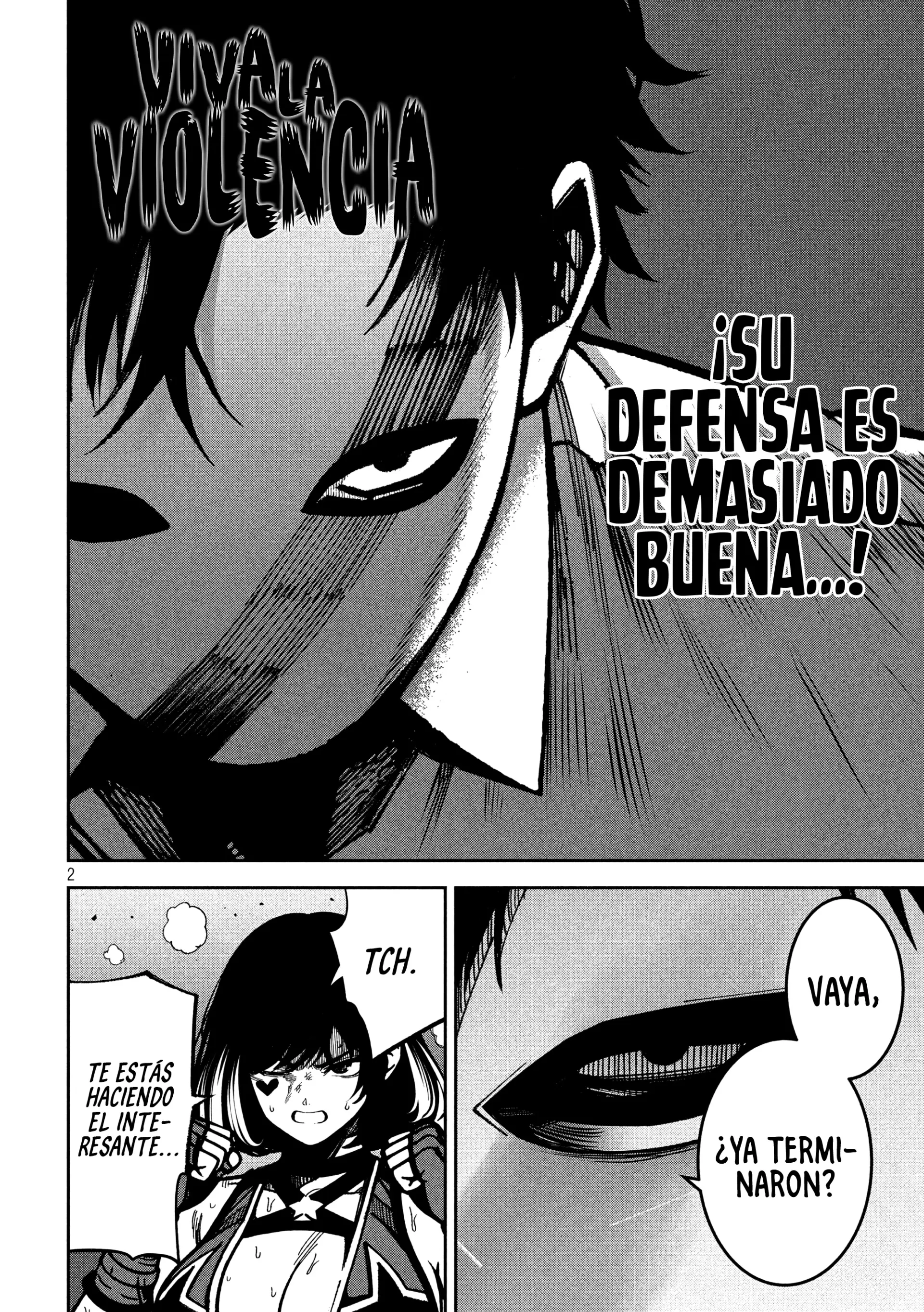 Bouryoku Banzai capítulo 54 página 3