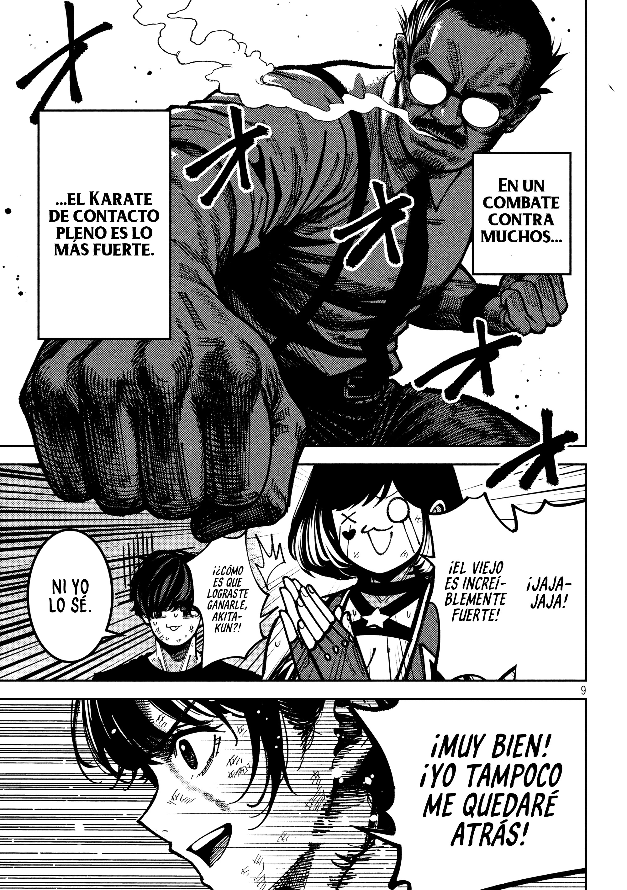 Bouryoku Banzai capítulo 55 página 10