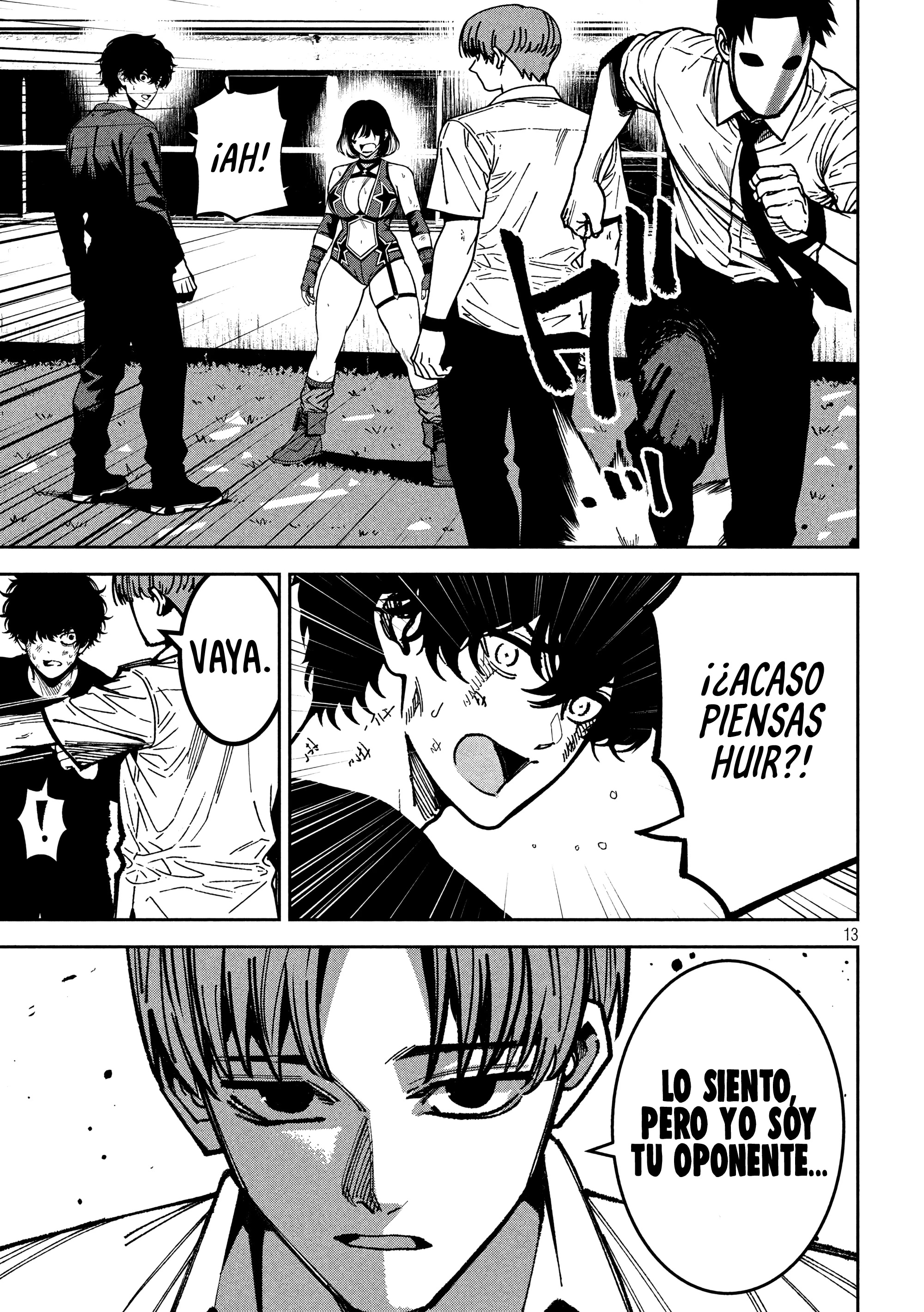 Bouryoku Banzai capítulo 55 página 14