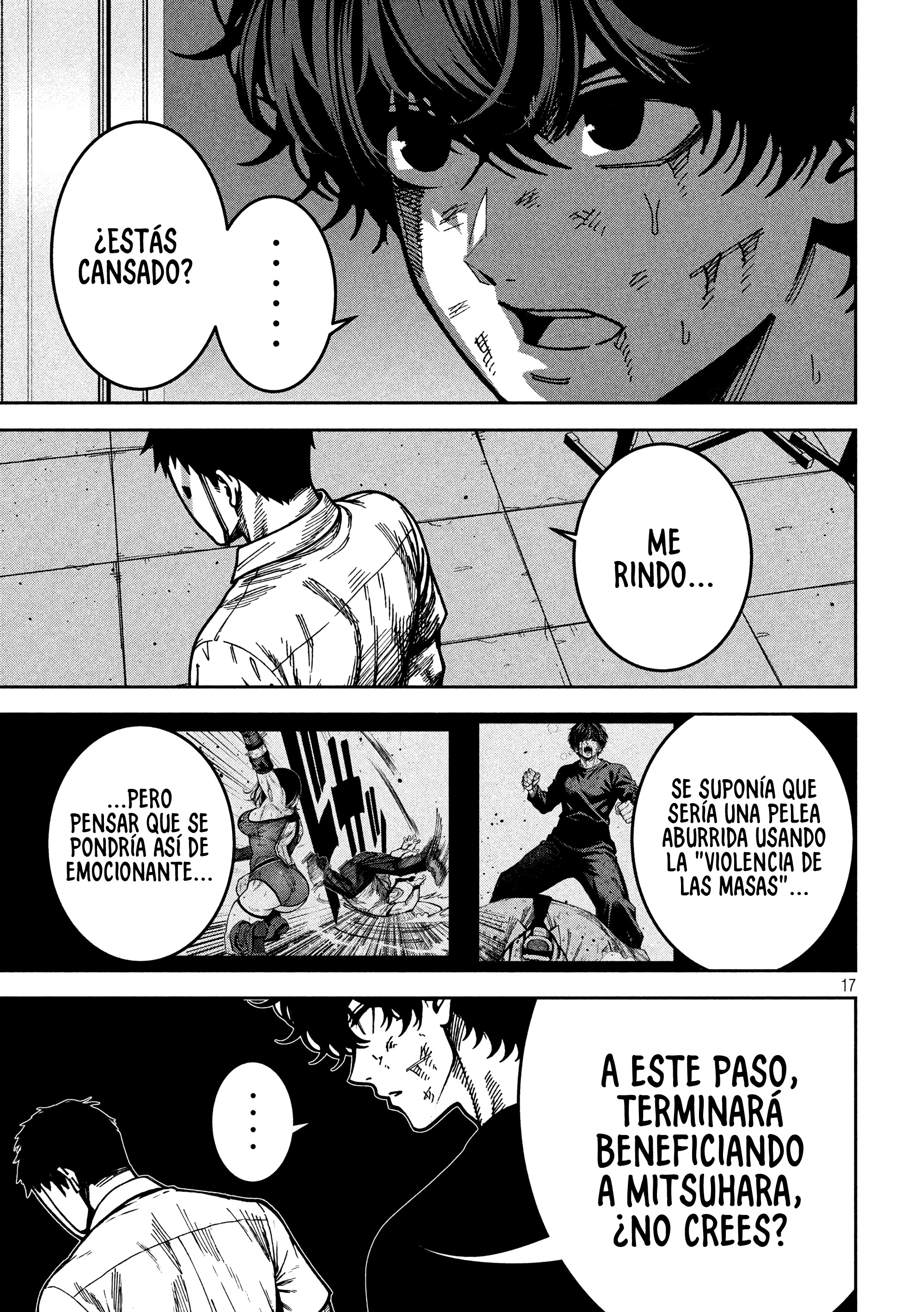 Bouryoku Banzai capítulo 55 página 18