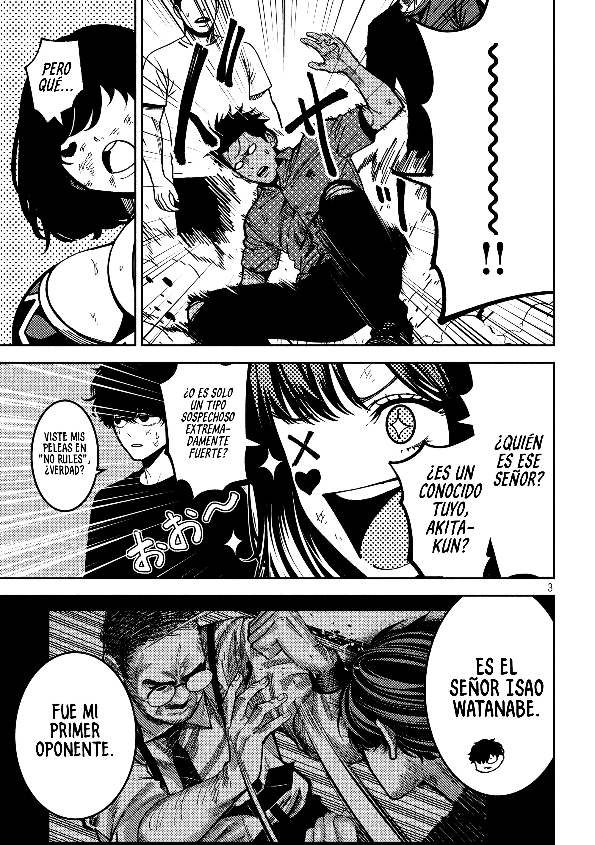 Bouryoku Banzai capítulo 55 página 4