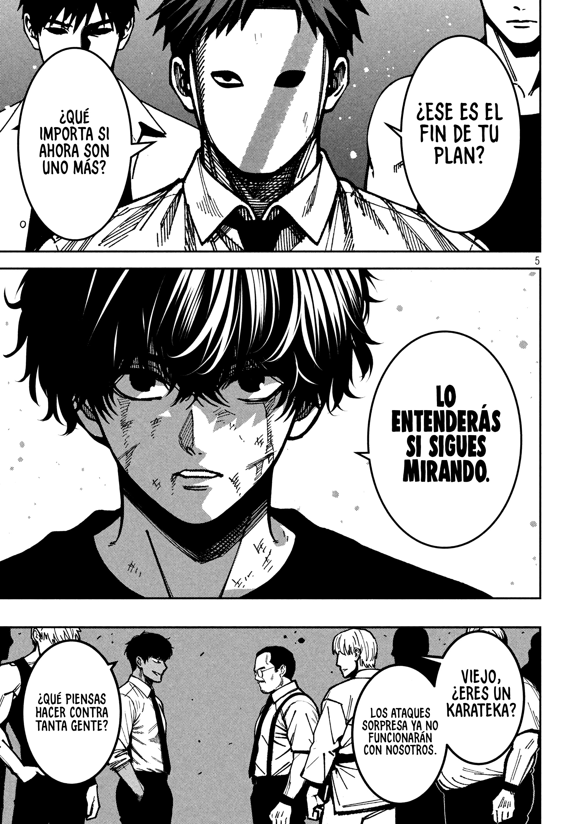 Bouryoku Banzai capítulo 55 página 6