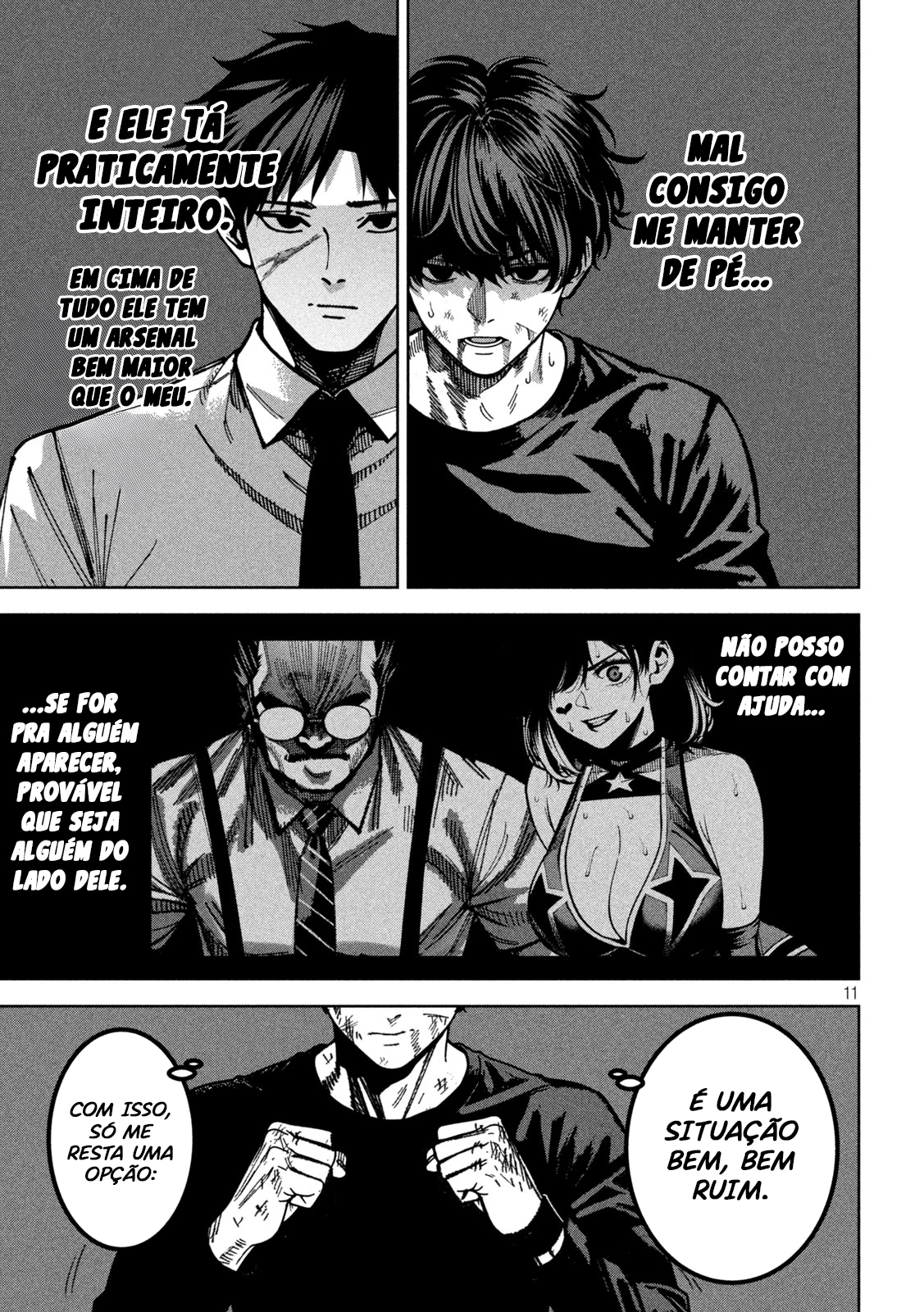 Bouryoku Banzai capítulo 57 página 14