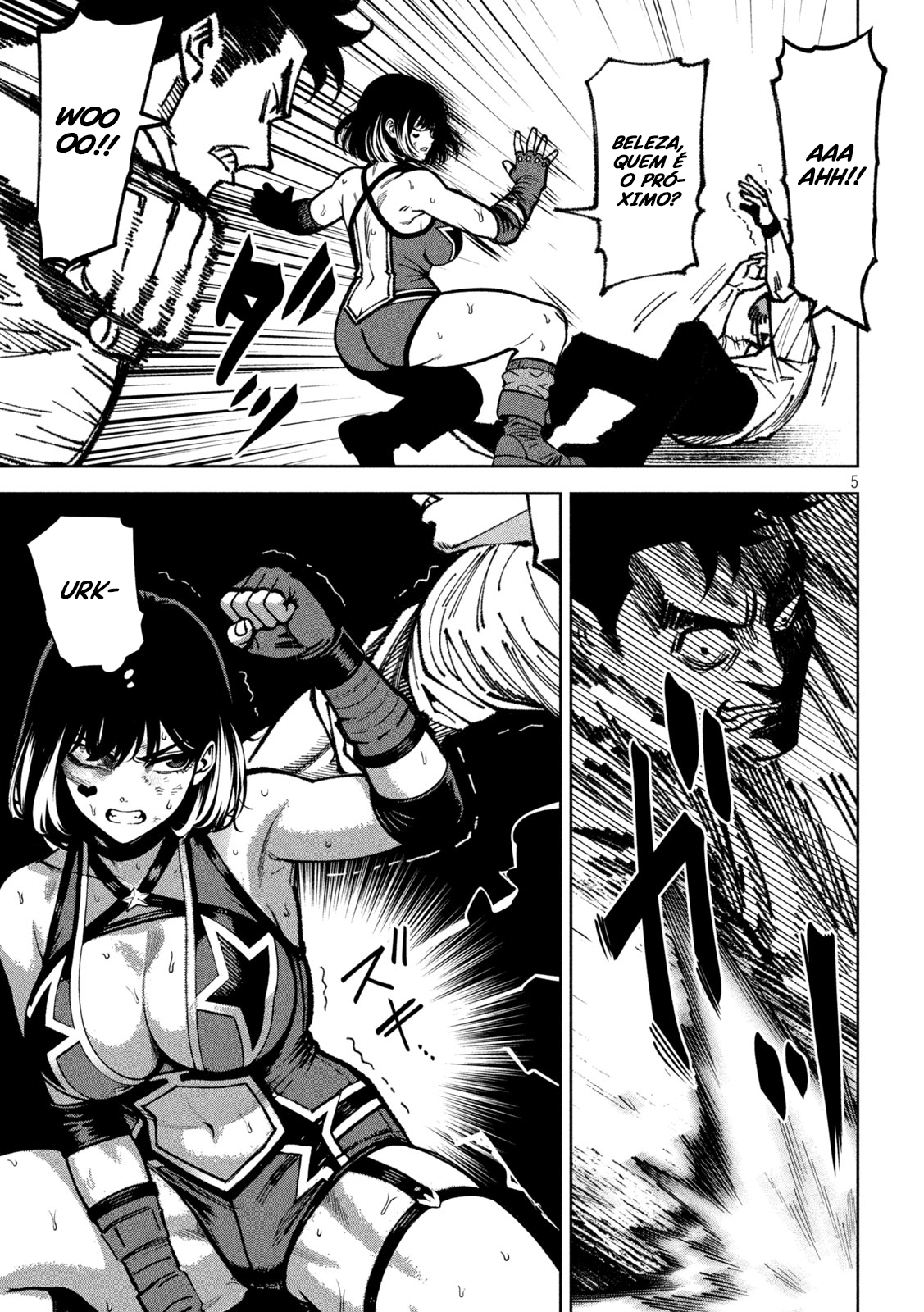 Bouryoku Banzai capítulo 57 página 8