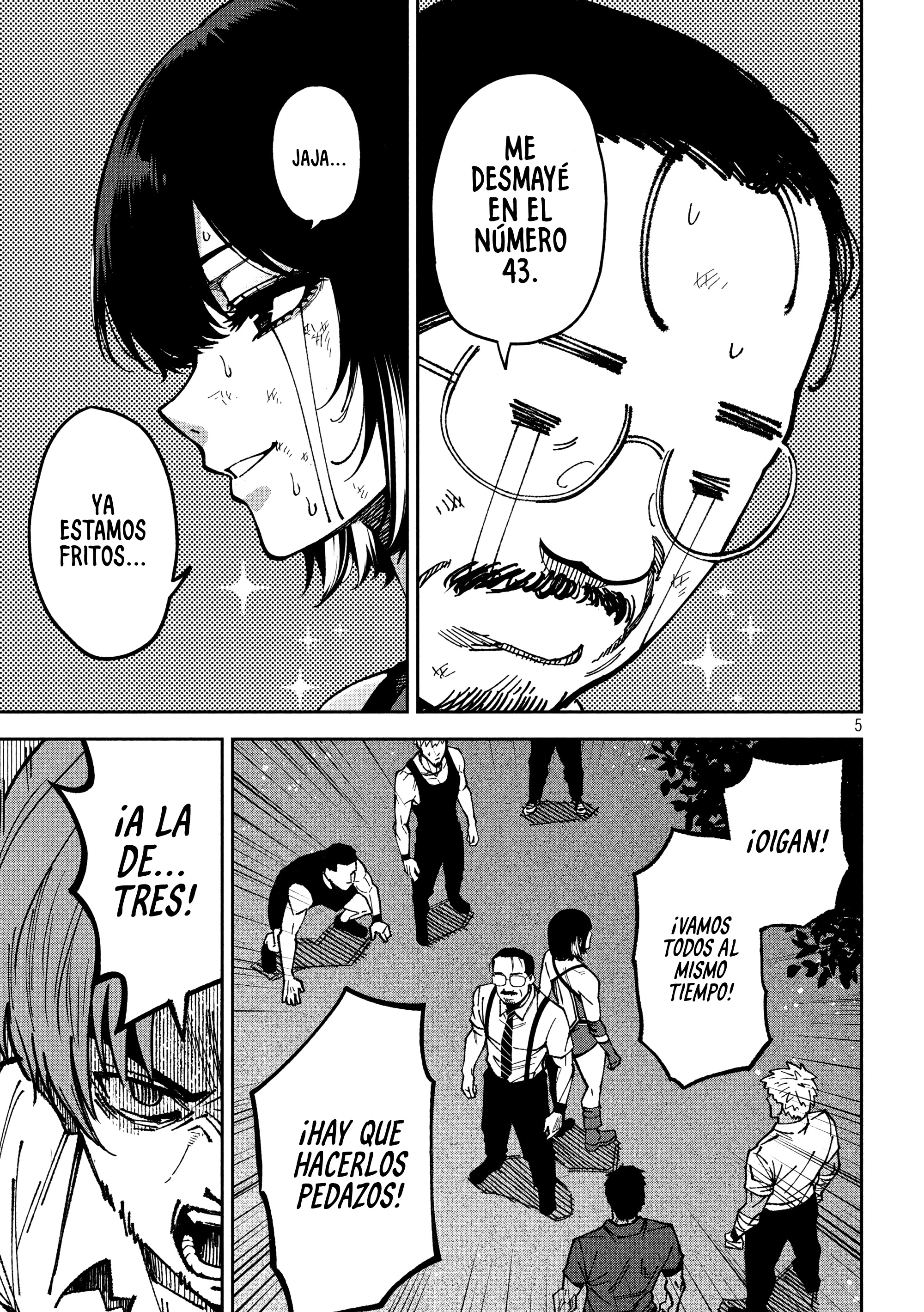 Bouryoku Banzai capítulo 59 página 6