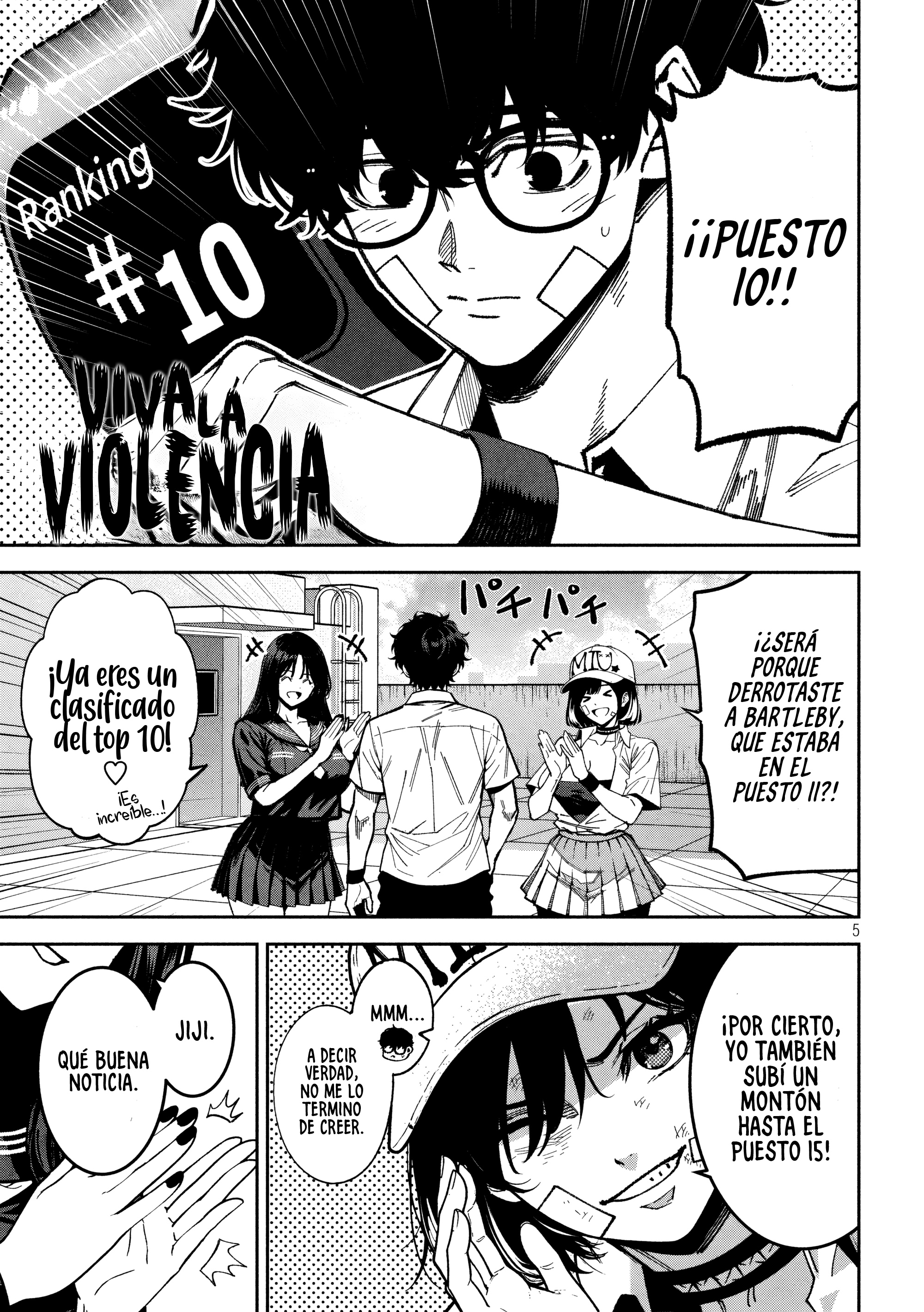 Bouryoku Banzai capítulo 60 página 6