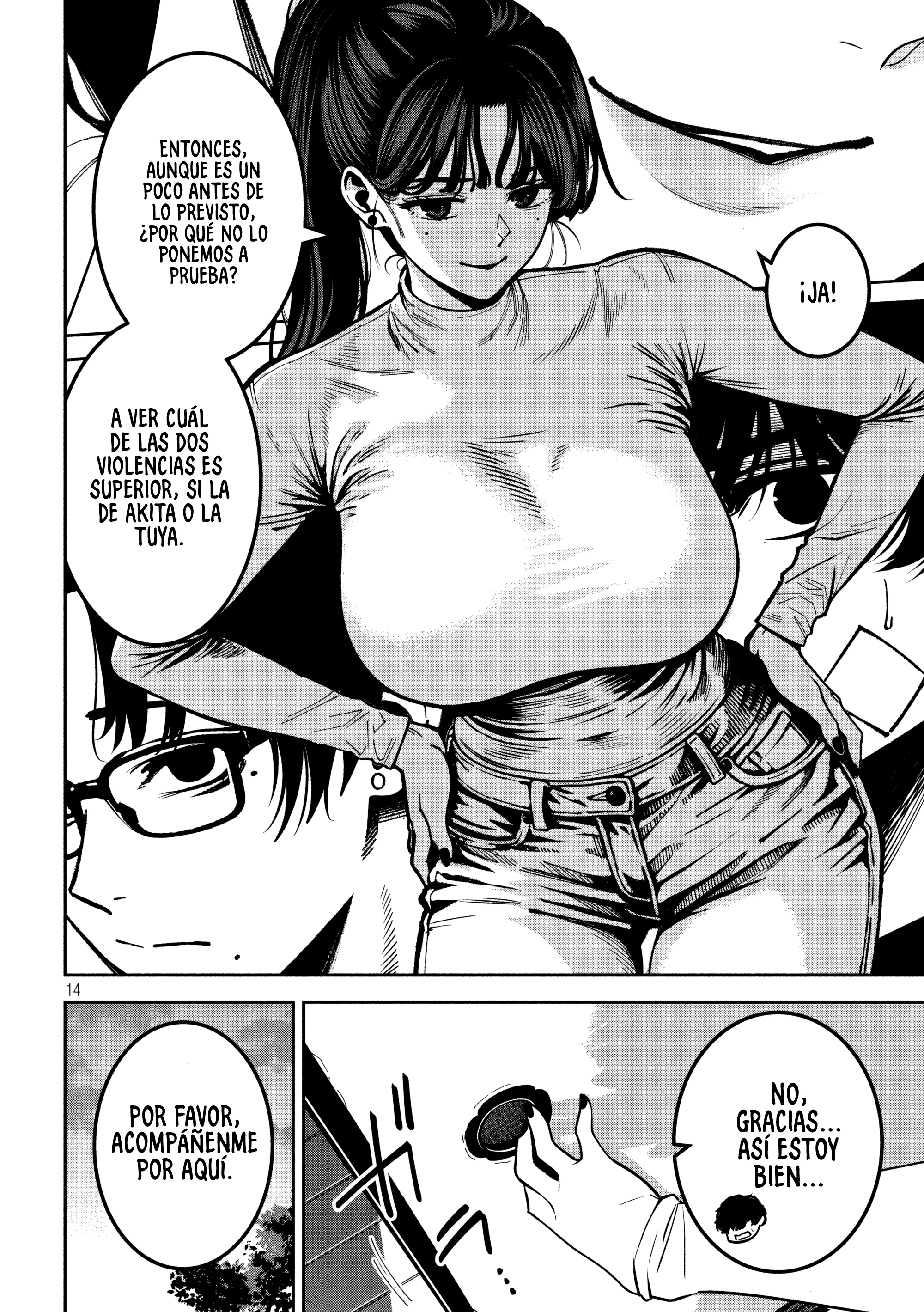 Bouryoku Banzai capítulo 61 página 17