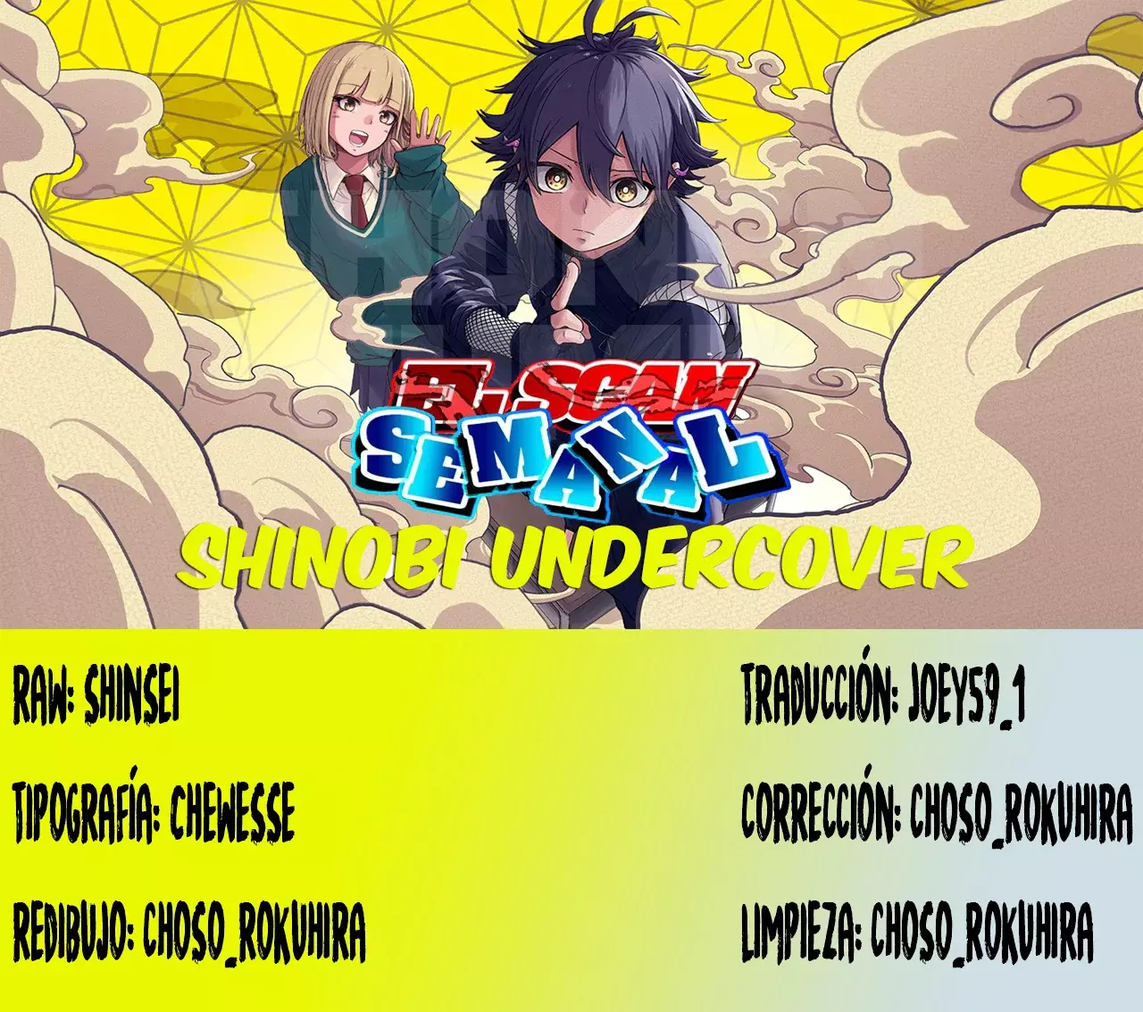 Shinobi Undecover capítulo 3 página 1
