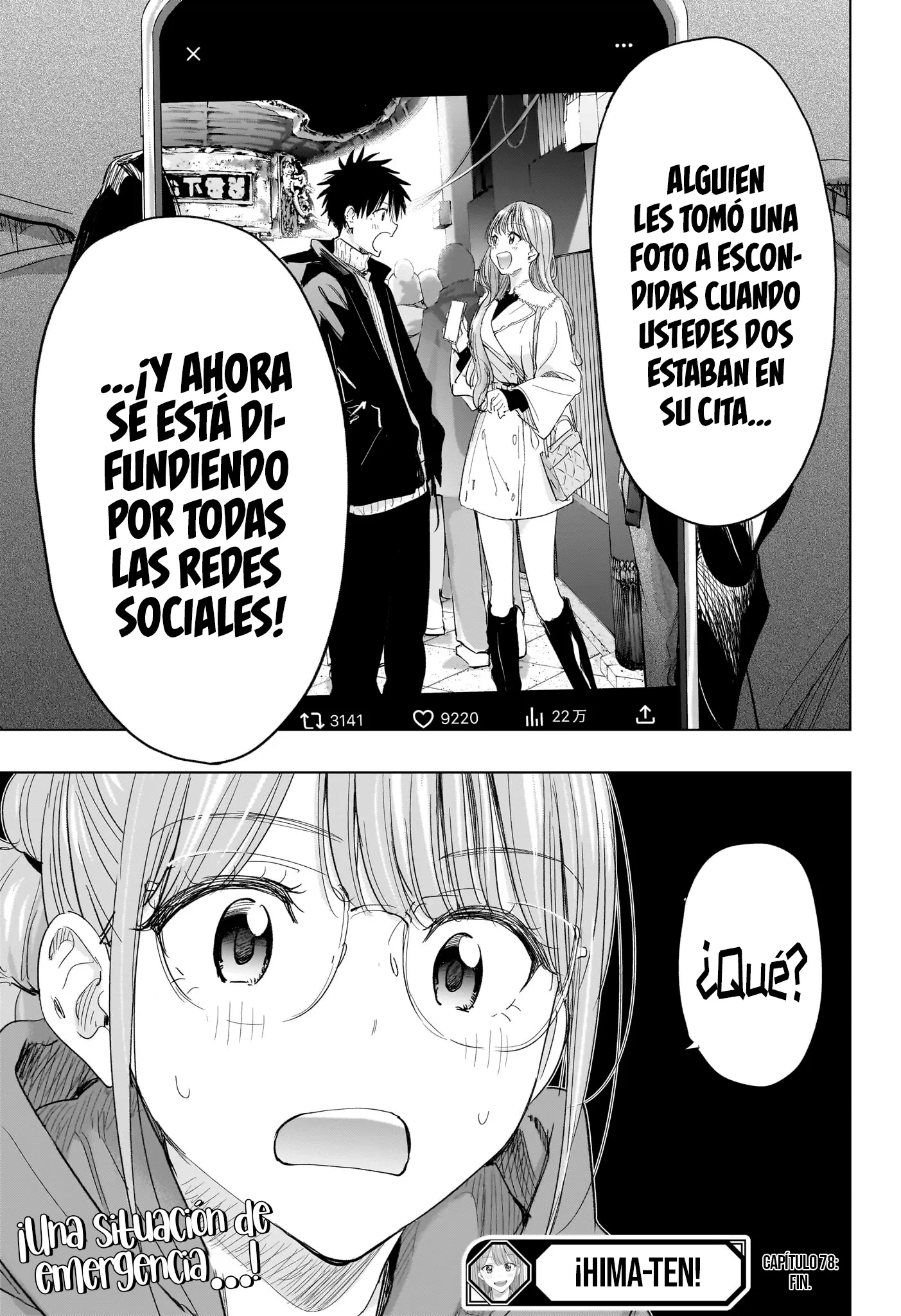 Hima-Ten! capítulo 78 página 22