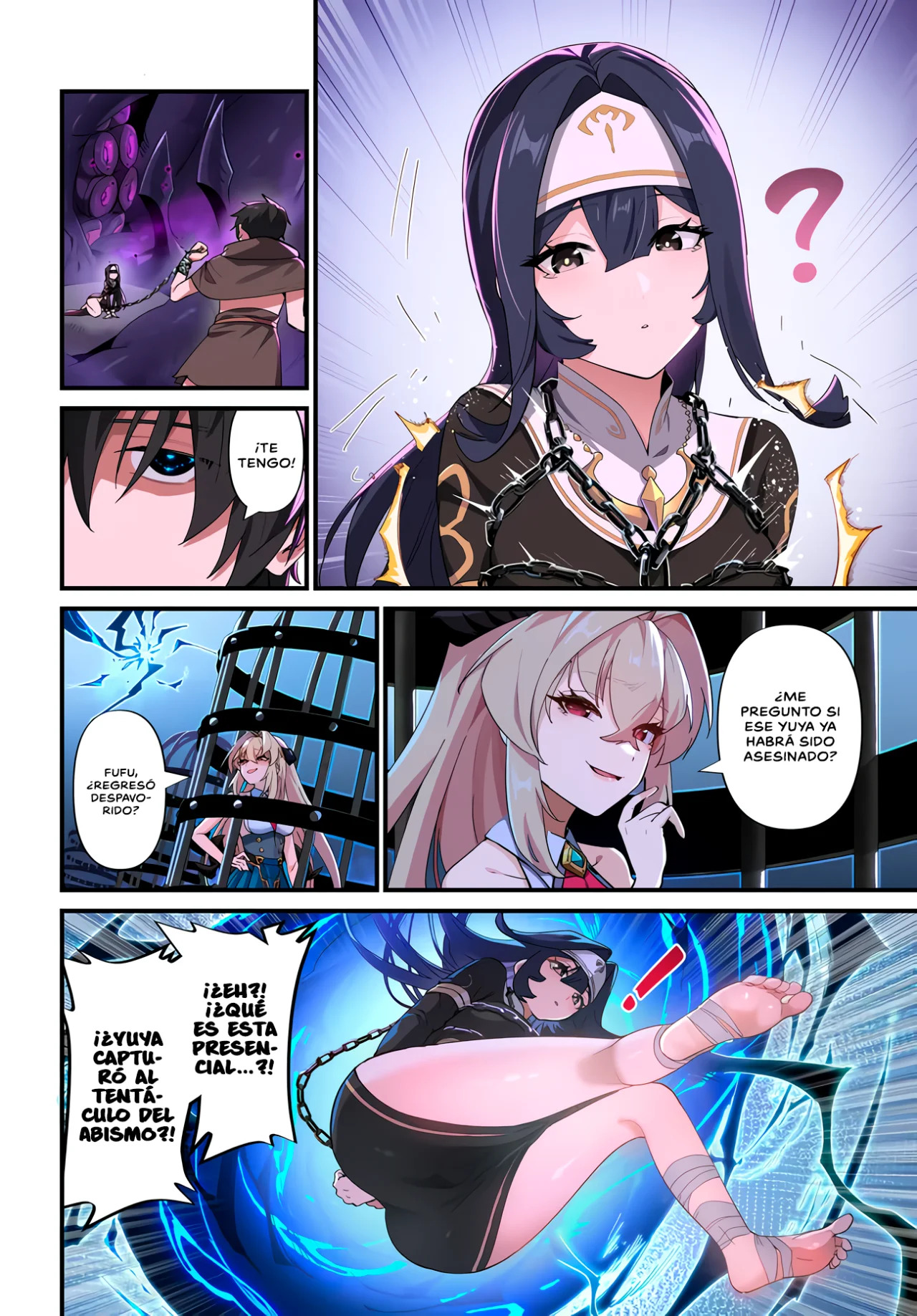 Jashinkankin Harem de Isekai seifuku! capítulo 2.1 página 10