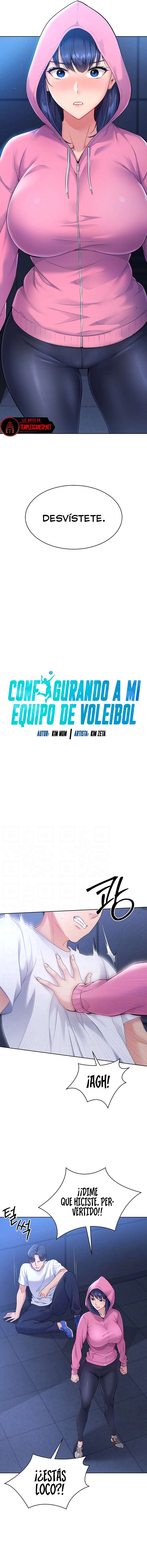 Configurado mi equipo de voleibol capítulo 2 página 3