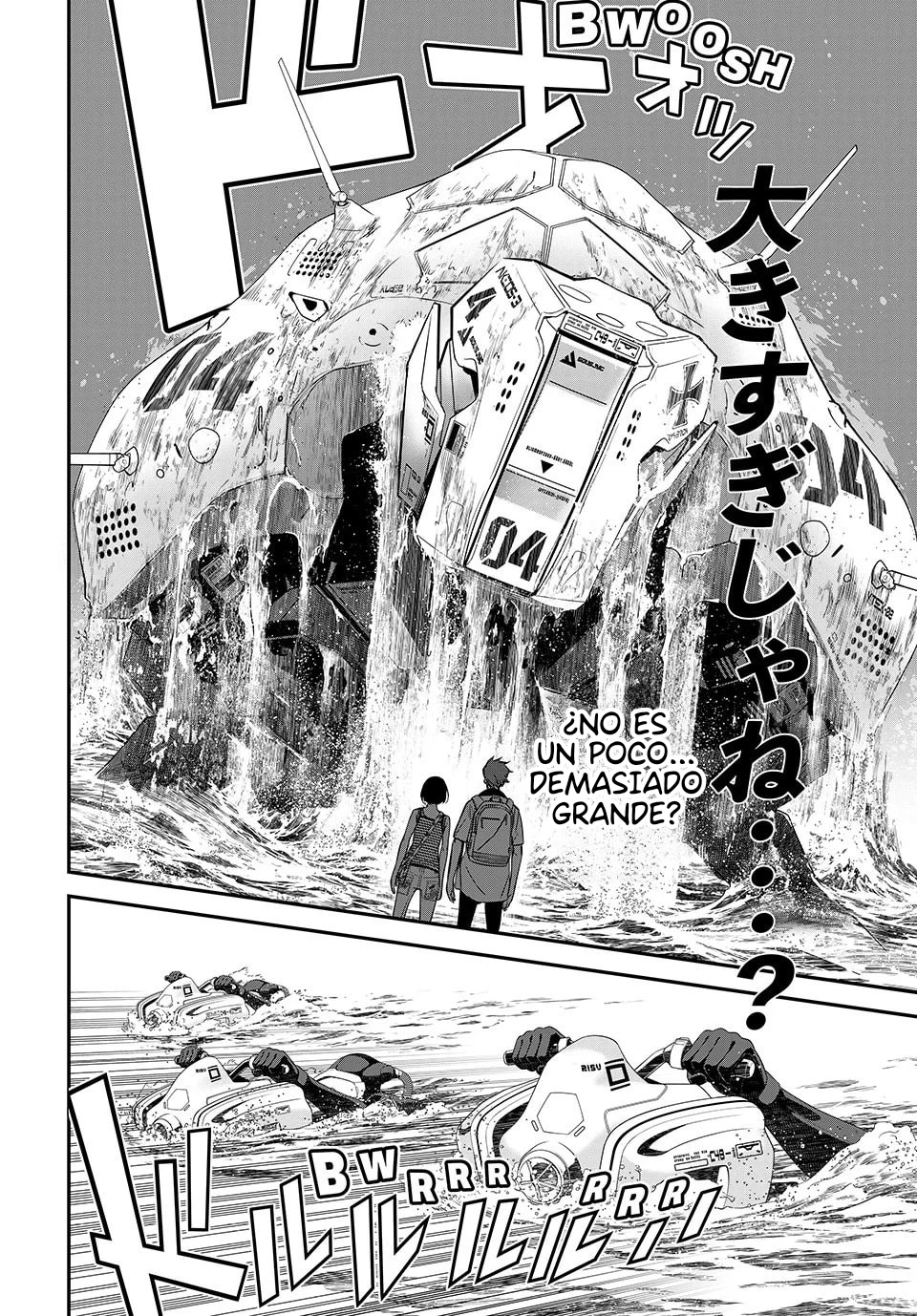 Kaijin Fugeki capítulo 36 página 8
