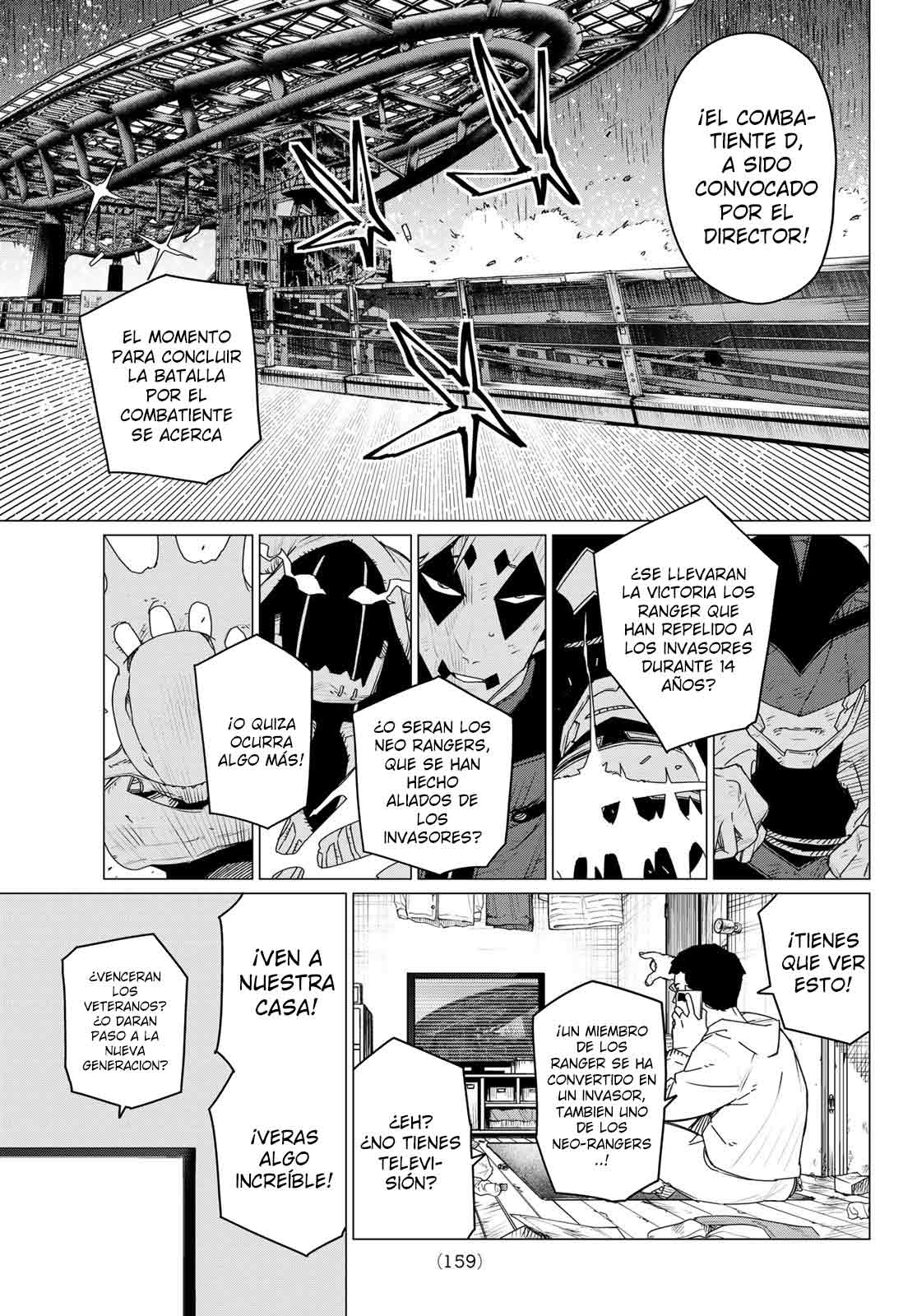 Sentai Daishikkaku capítulo 154.1 página 5