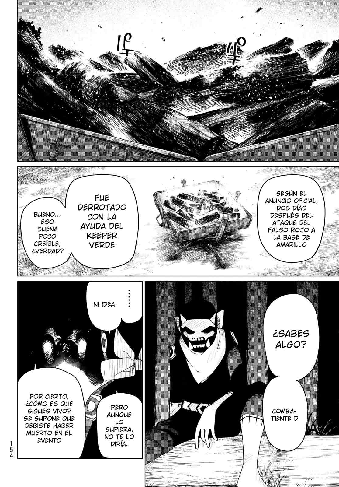 Sentai Daishikkaku capítulo 158.1 página 8