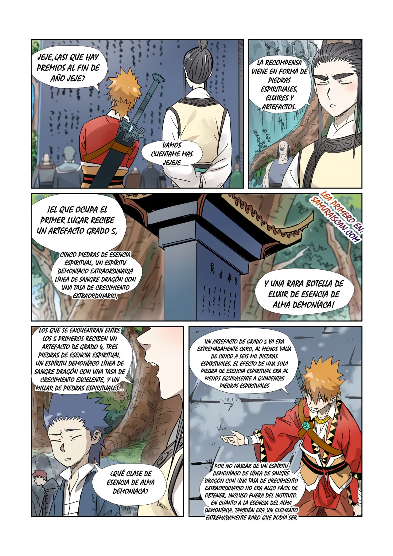 Tales of Demons and Gods capítulo 310 página 10