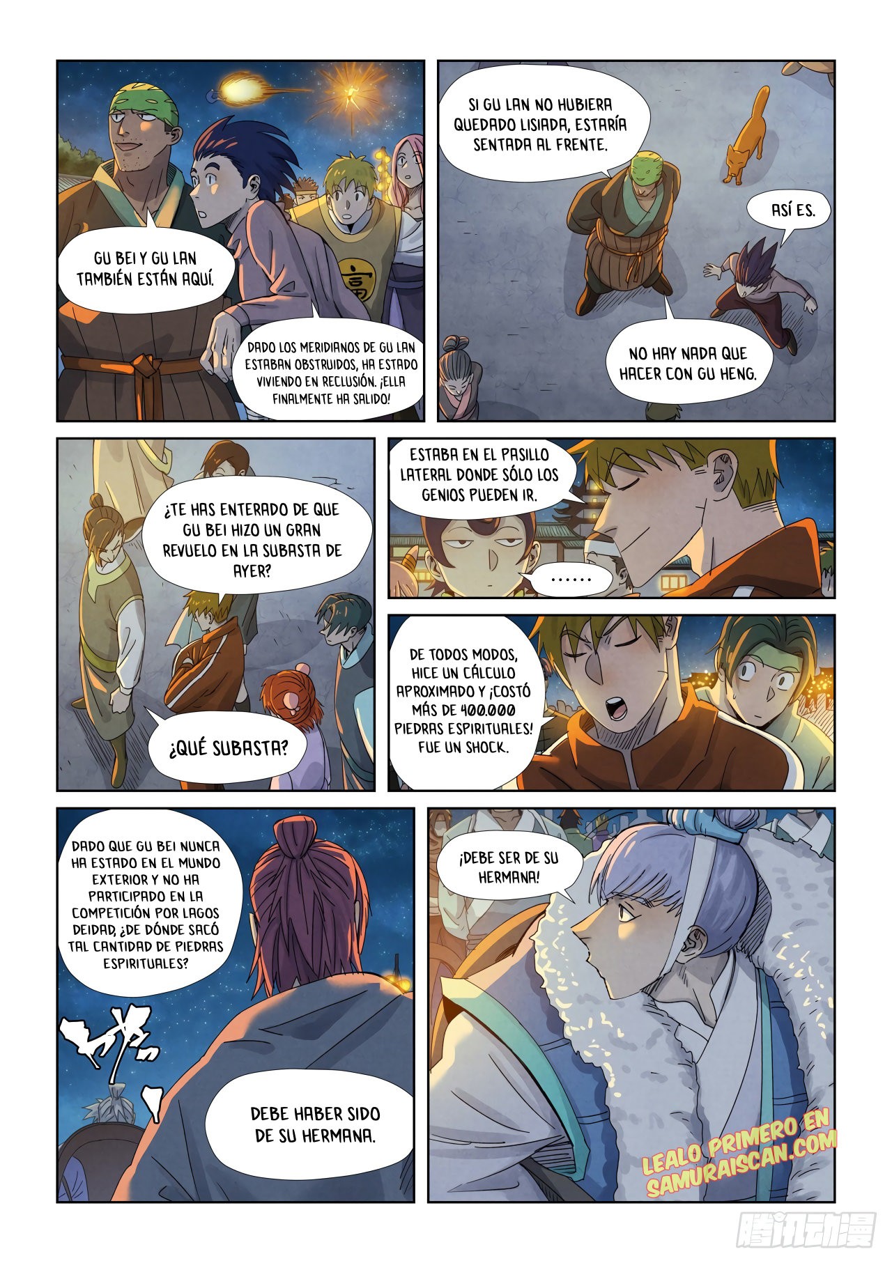 Tales of Demons and Gods capítulo 349 página 4