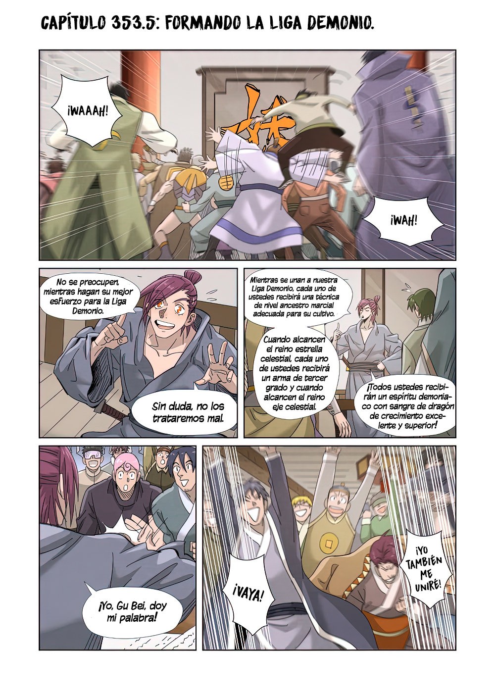 Tales of Demons and Gods capítulo 353.5 página 5