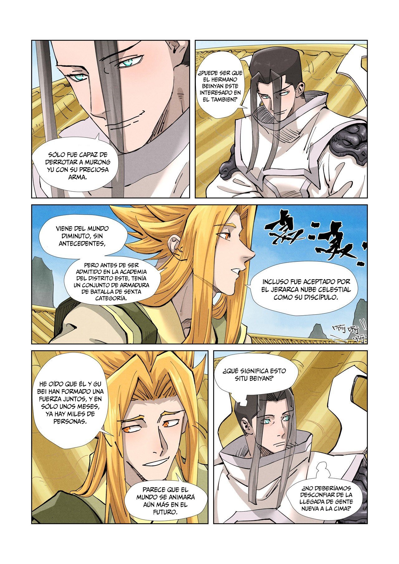 Tales of Demons and Gods capítulo 370.5 página 6
