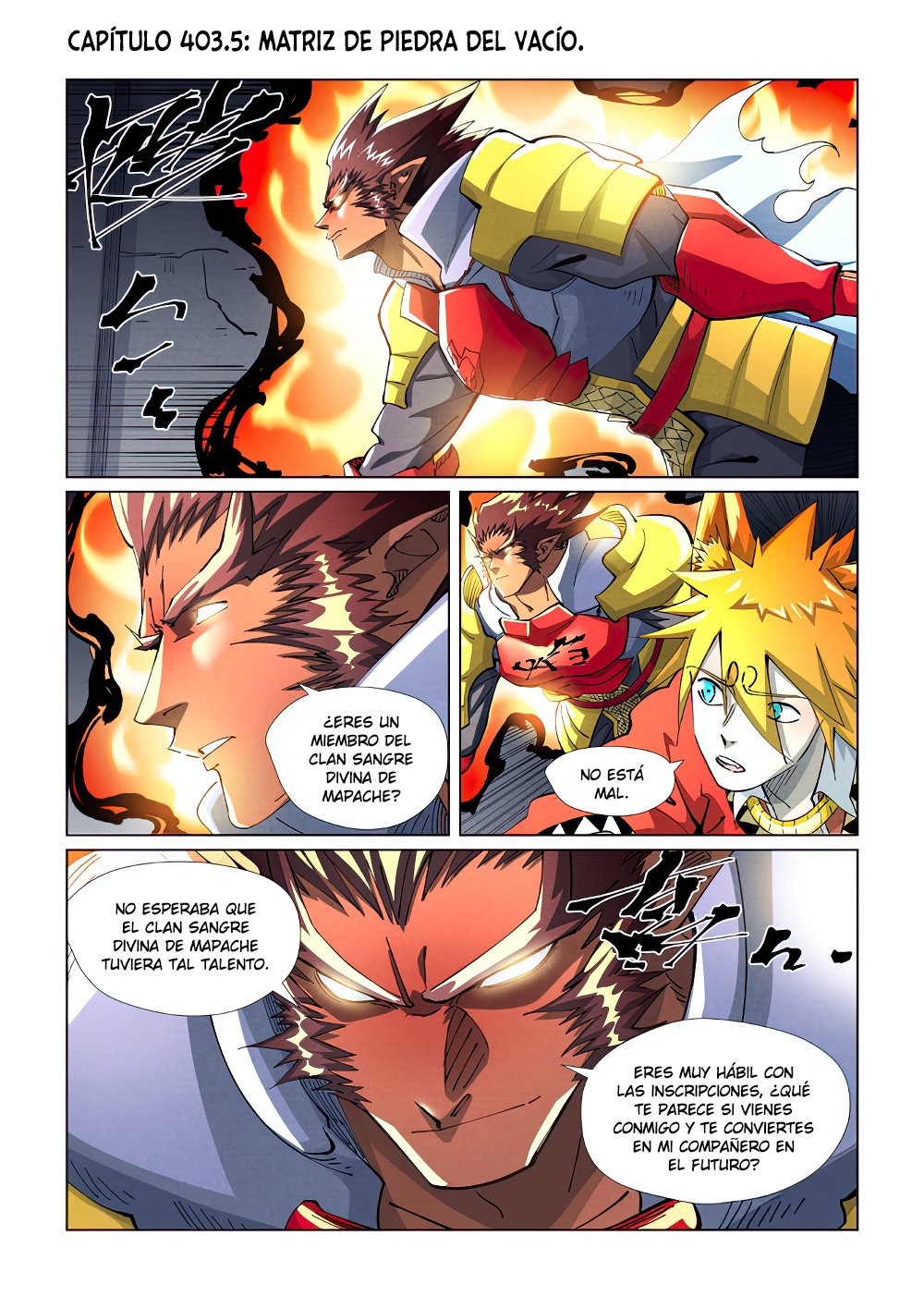 Tales of Demons and Gods capítulo 403.5 página 3