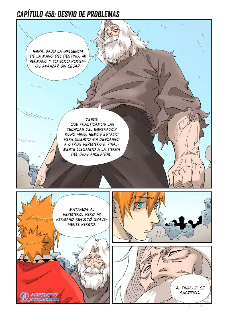 Tales of Demons and Gods capítulo 458 página 3