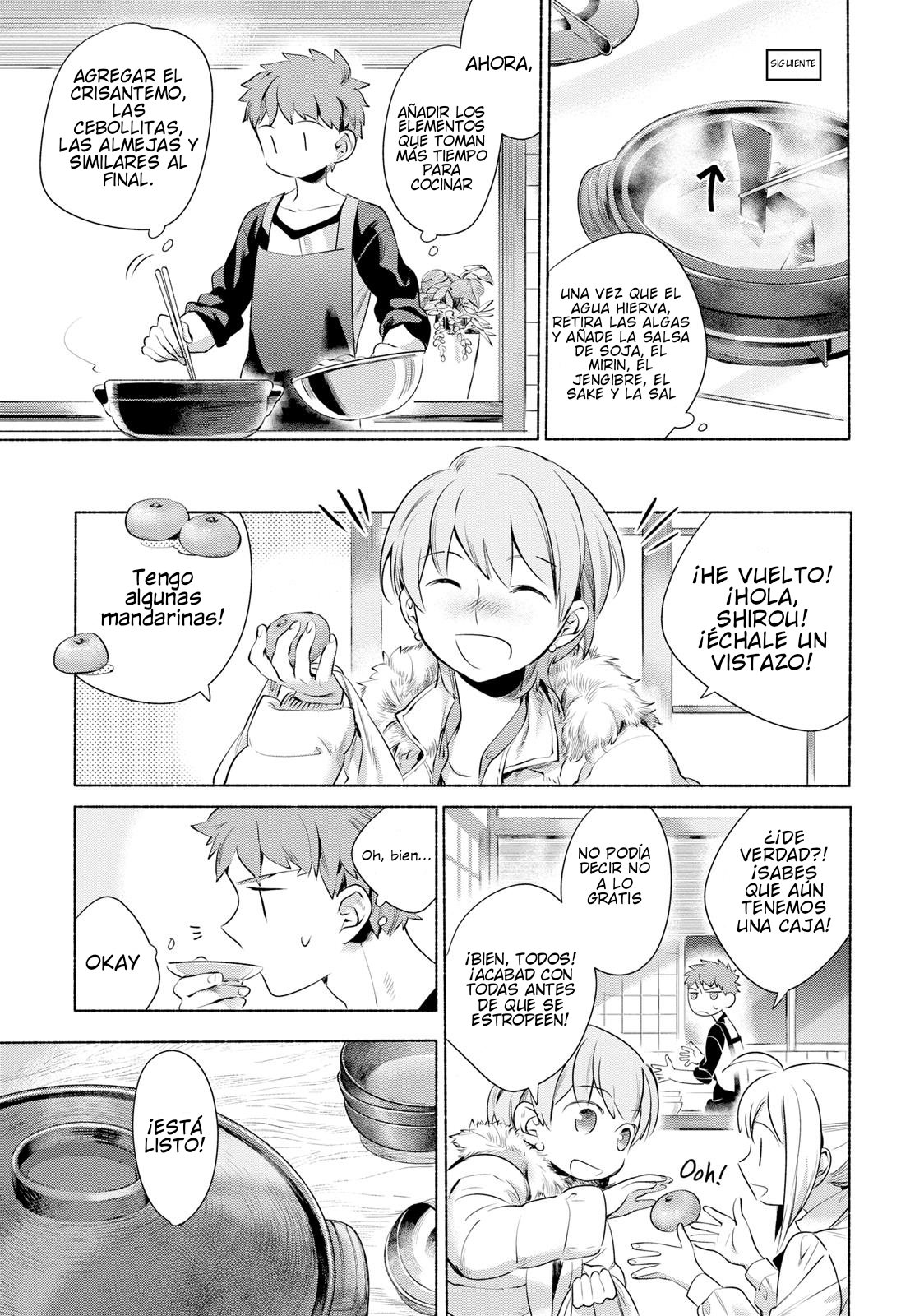 Emiya-san Chi no Kyou no Gohan capítulo 1 página 10